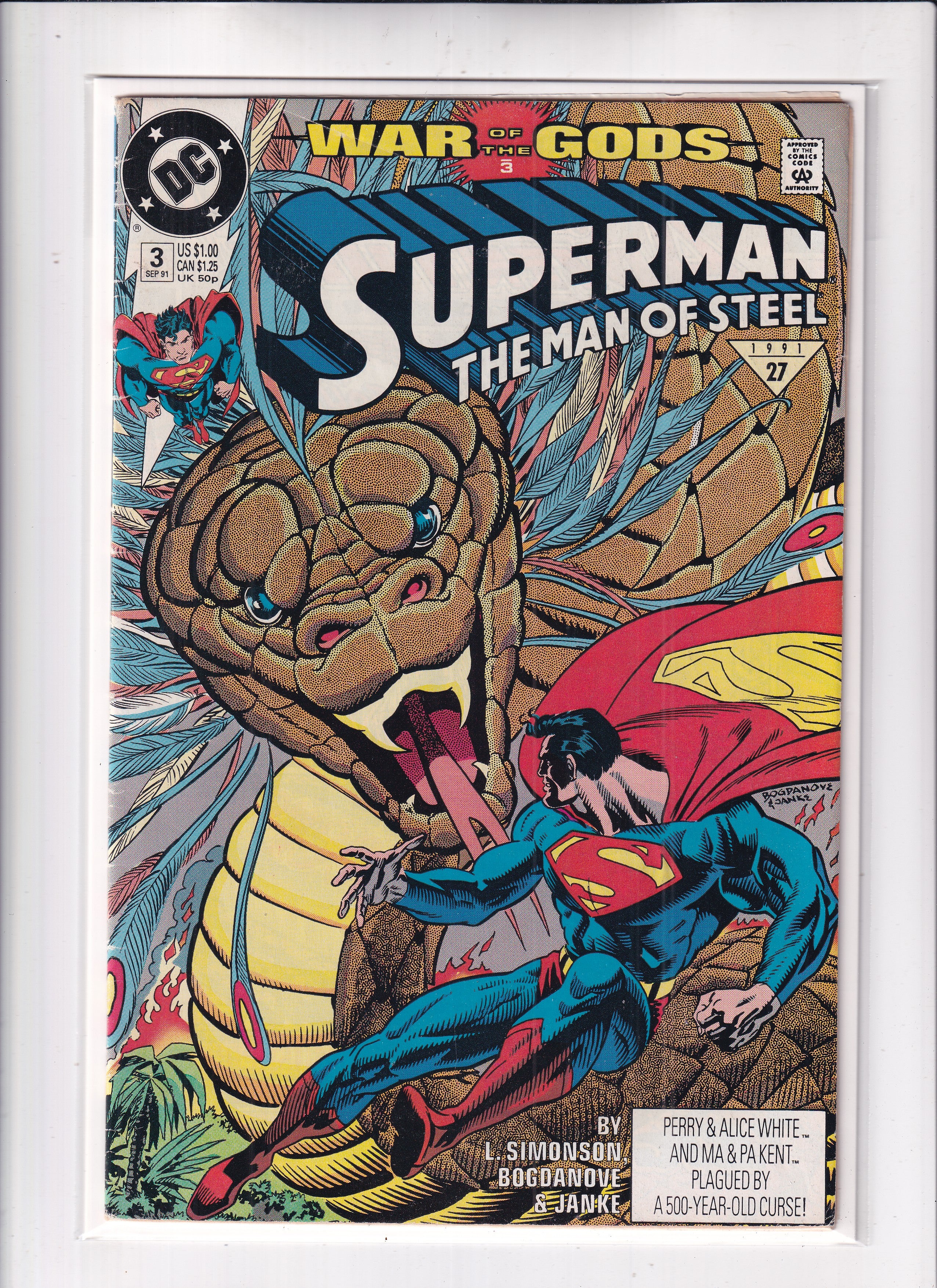 Superman The Man of Steel #3