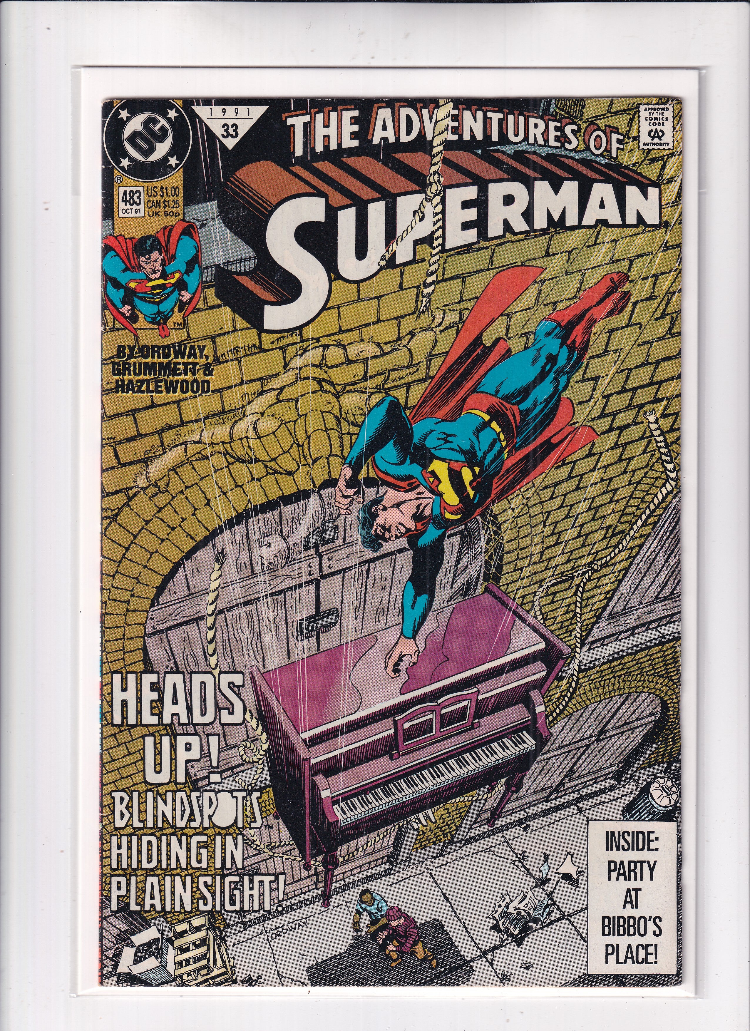 Adventures Of Superman #483