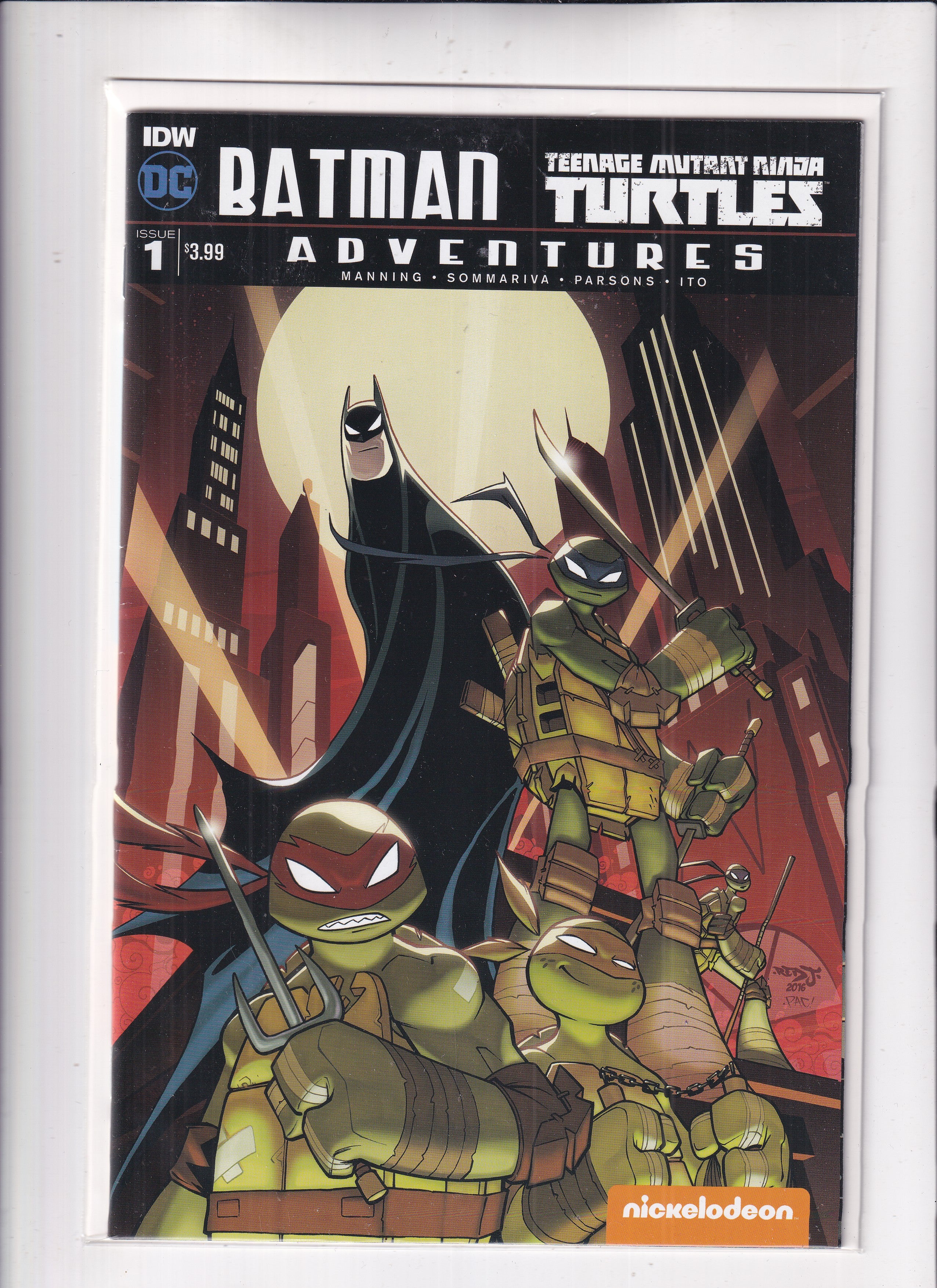 Batman Teenage Mutant Ninja Turtles Adventures #1