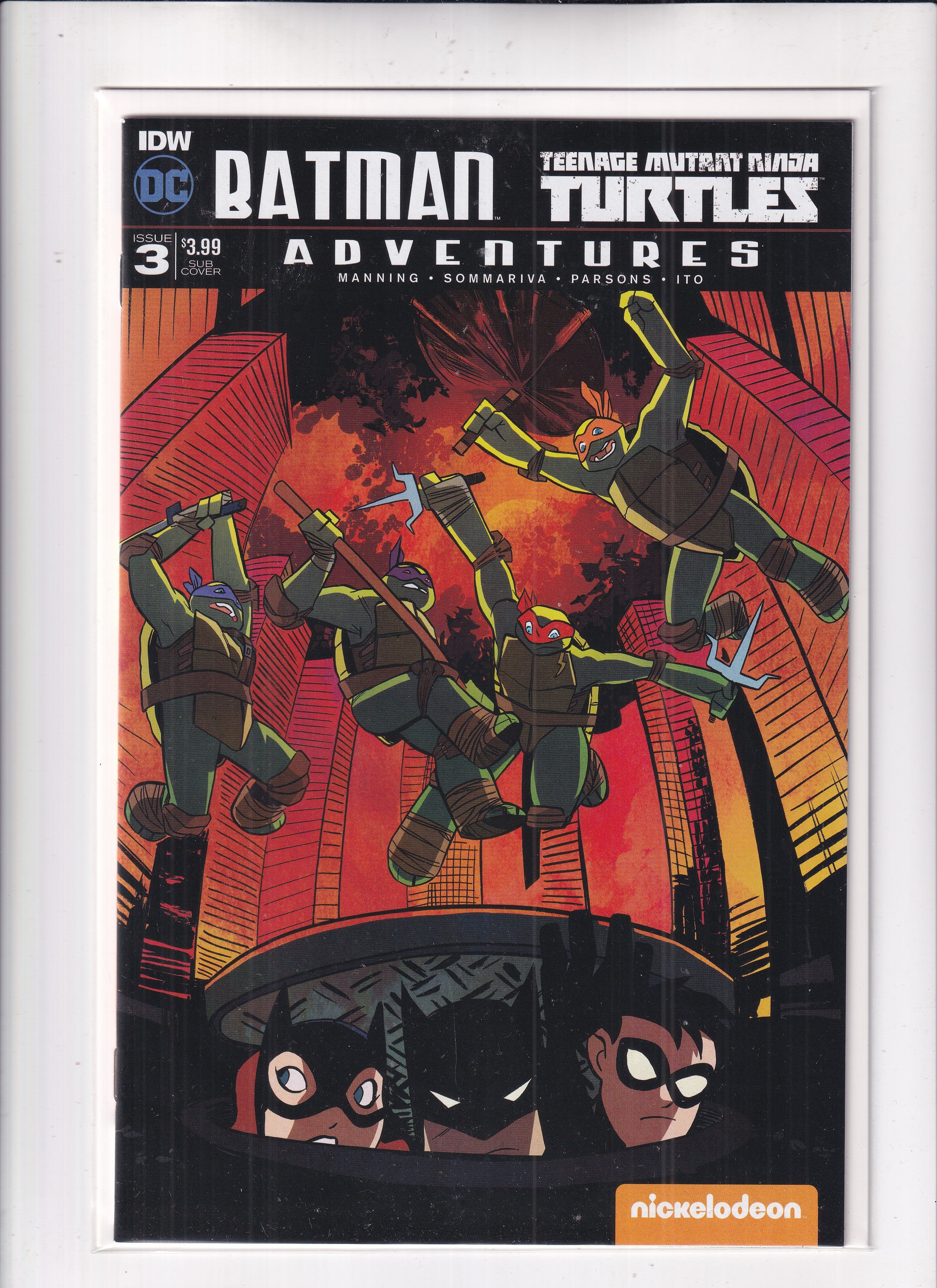 Batman Teenage Mutant Ninja Turtles Adventures #3 Variant