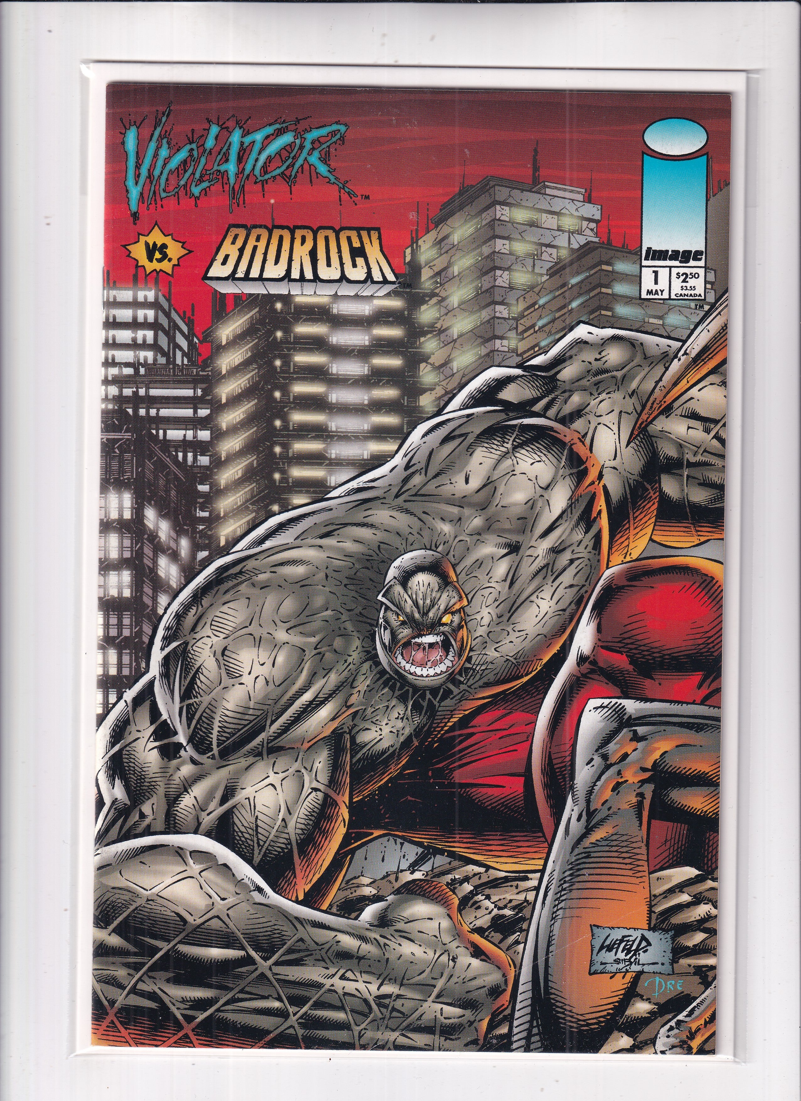 Violator Vs Badrock #1