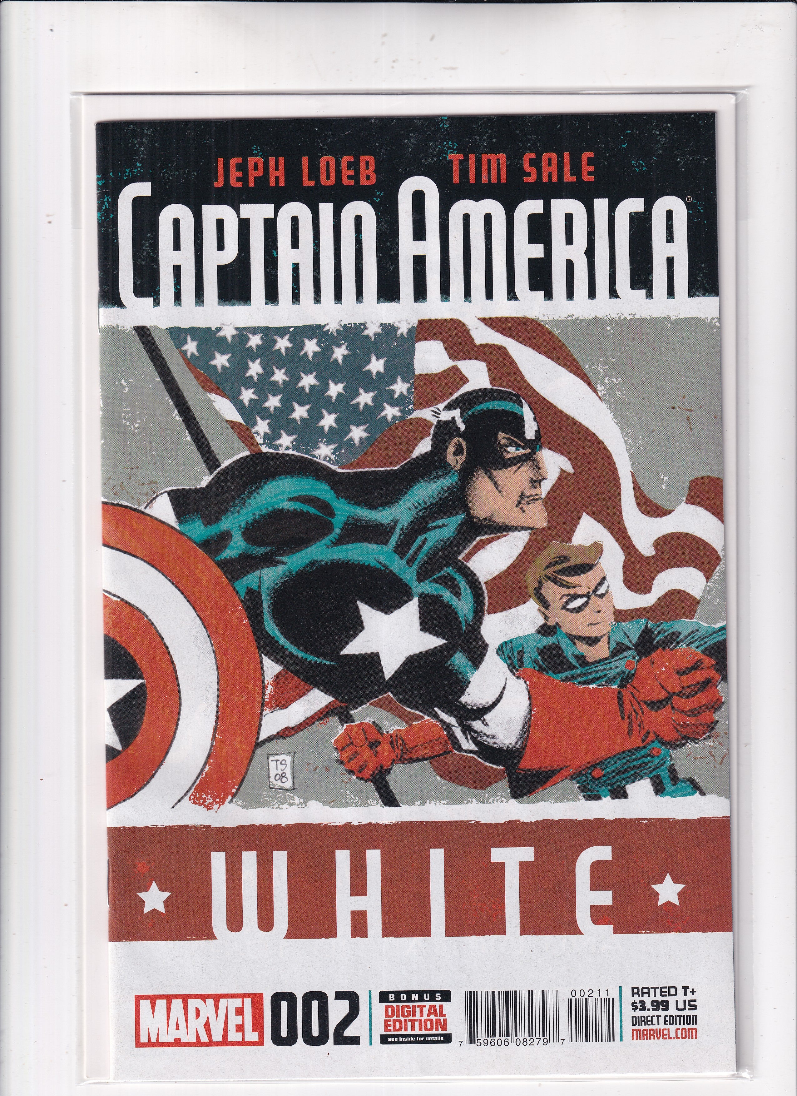 Captain America White #2