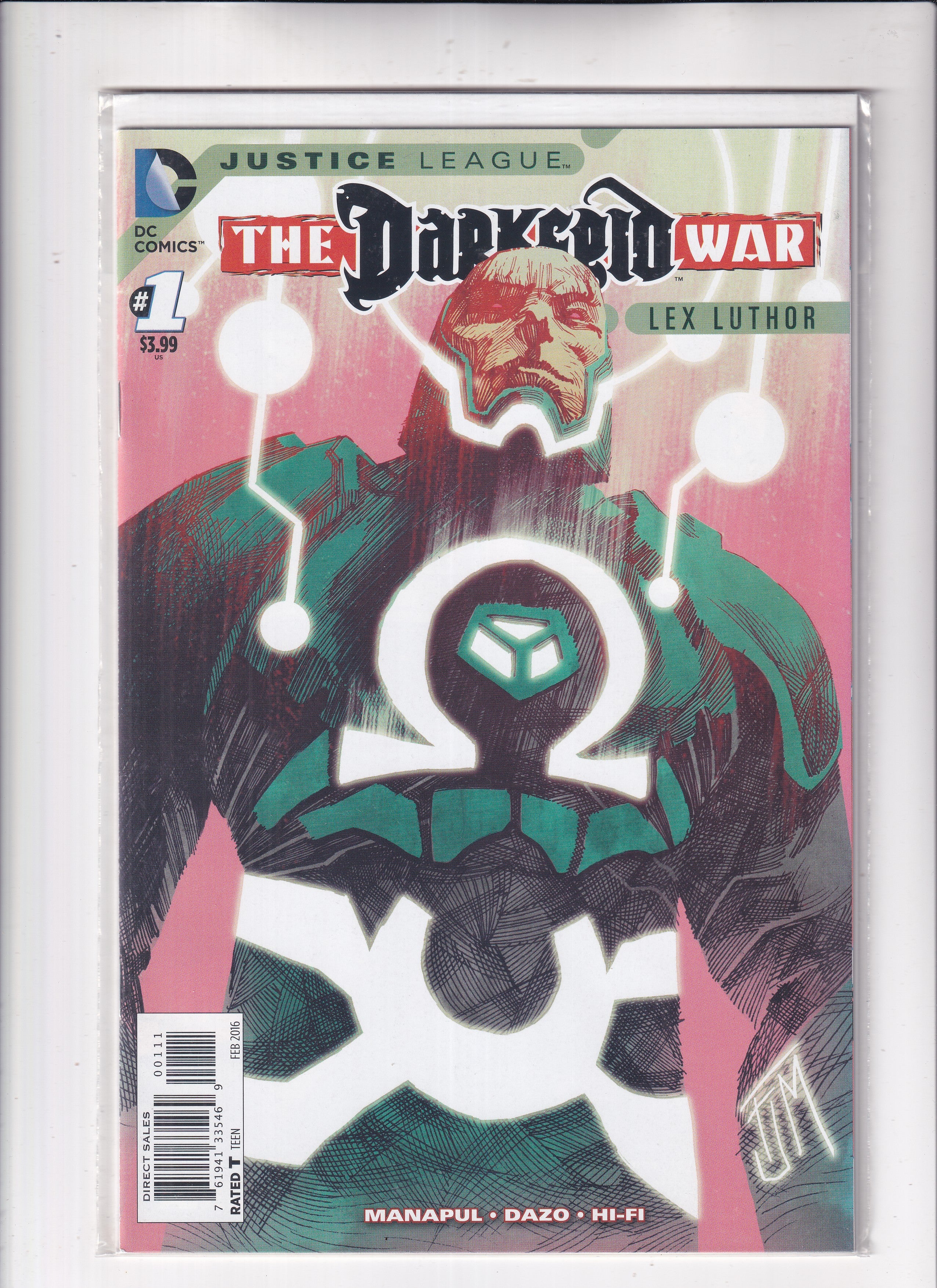 Justice League Darkseid War Lex Luthor #1