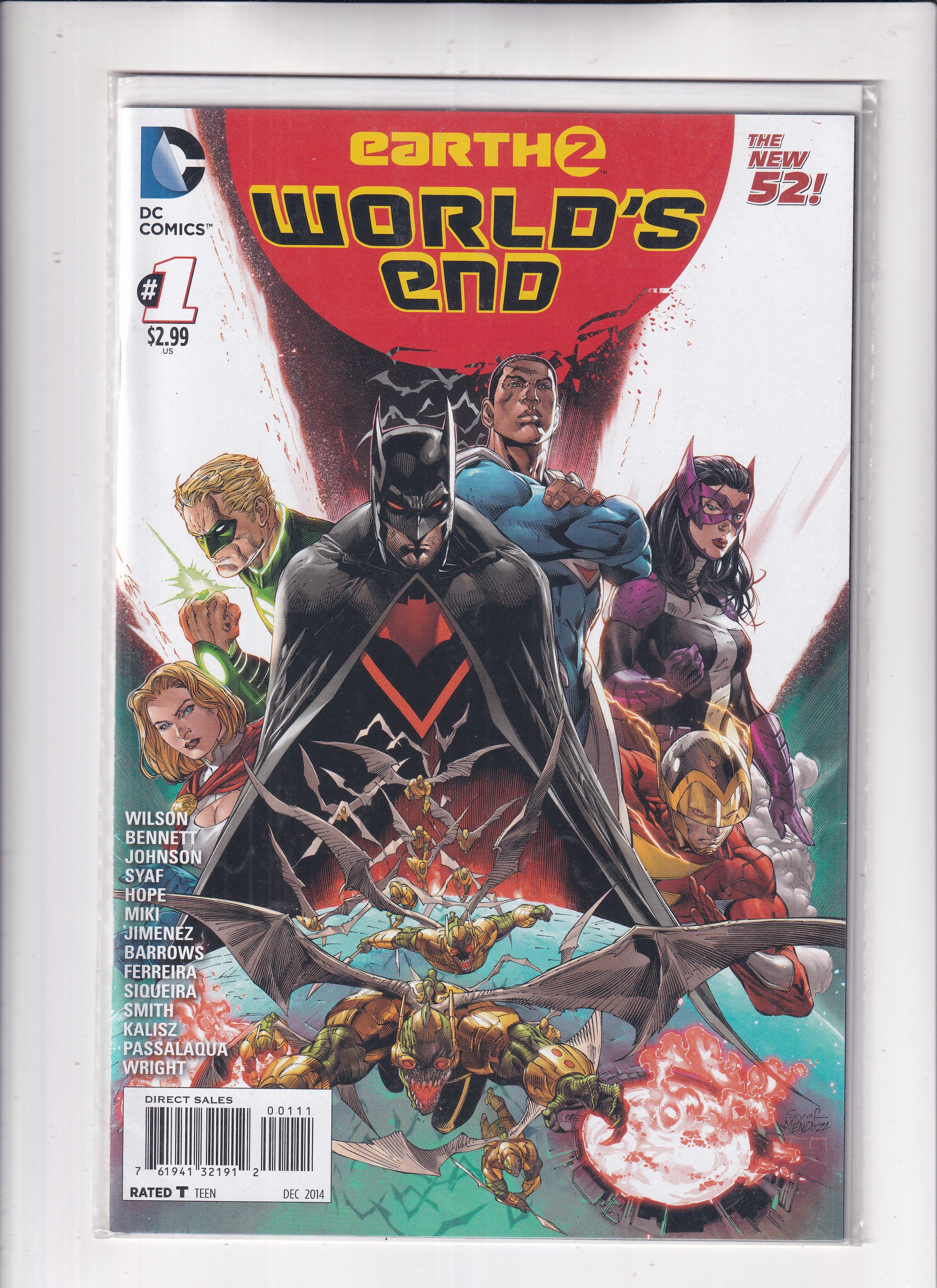 Earth 2 Worlds End #1