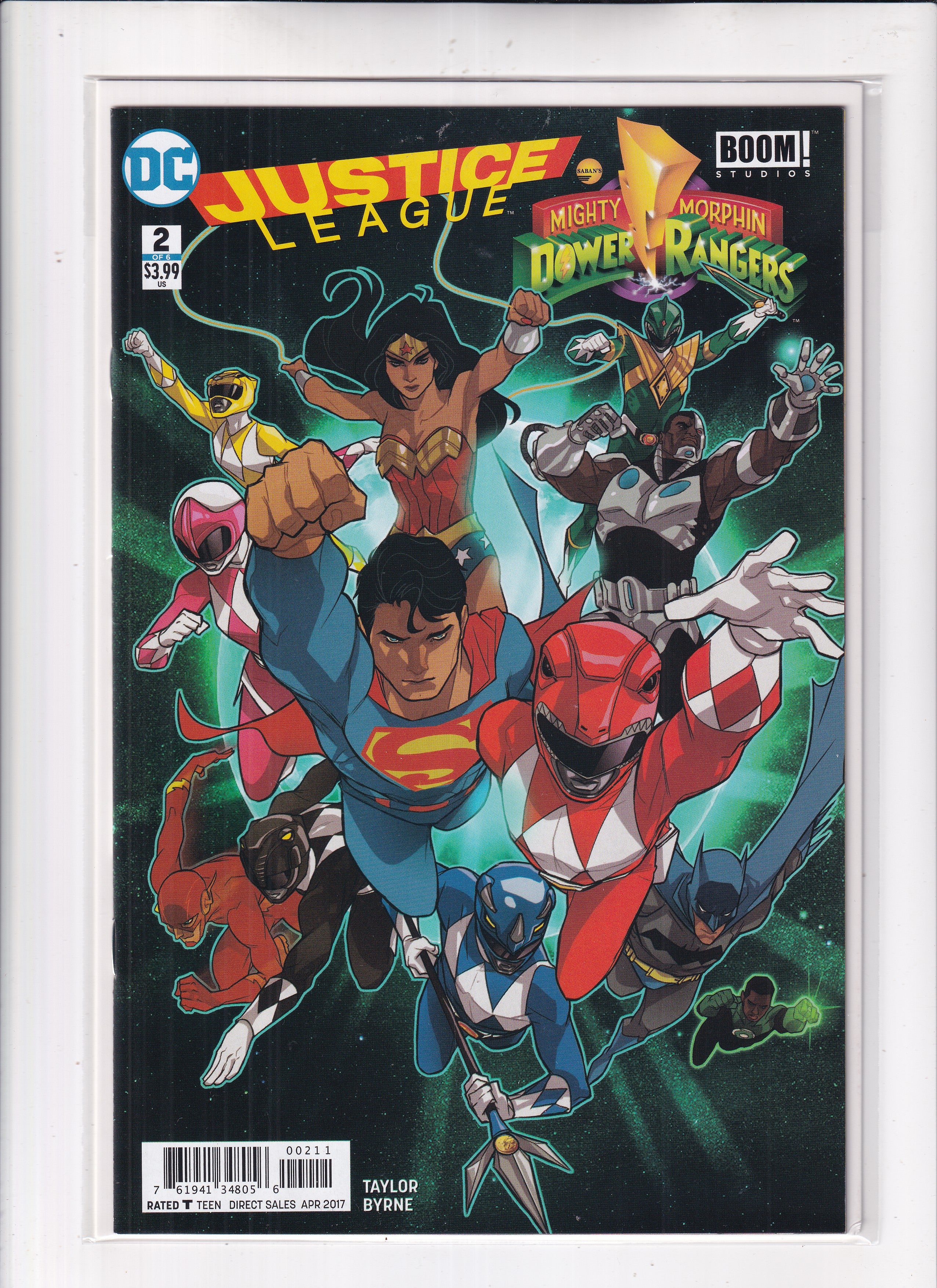 Justice League/Power Rangers #2