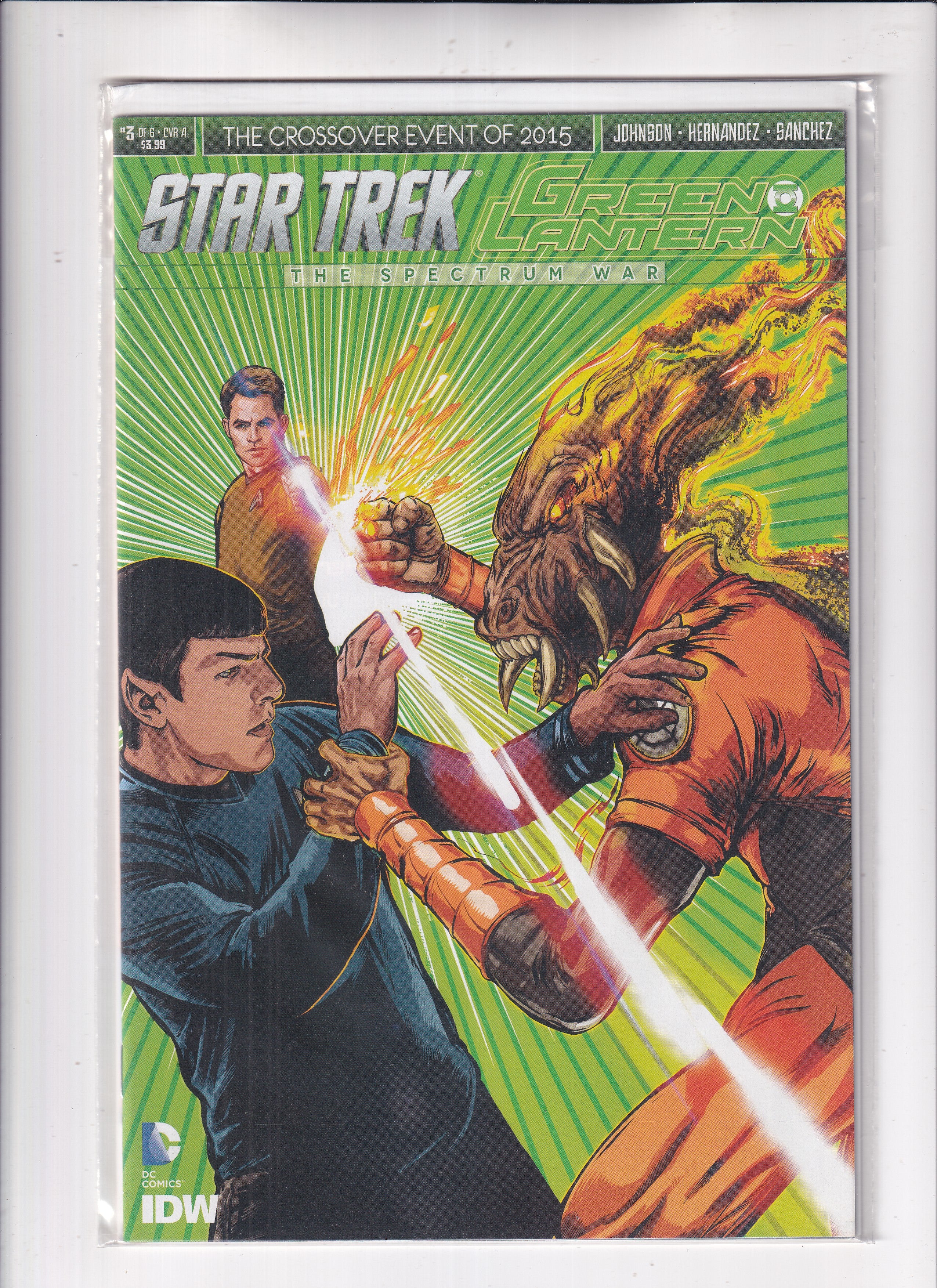 Star Trek/Green Lantern The Spectrum War #3