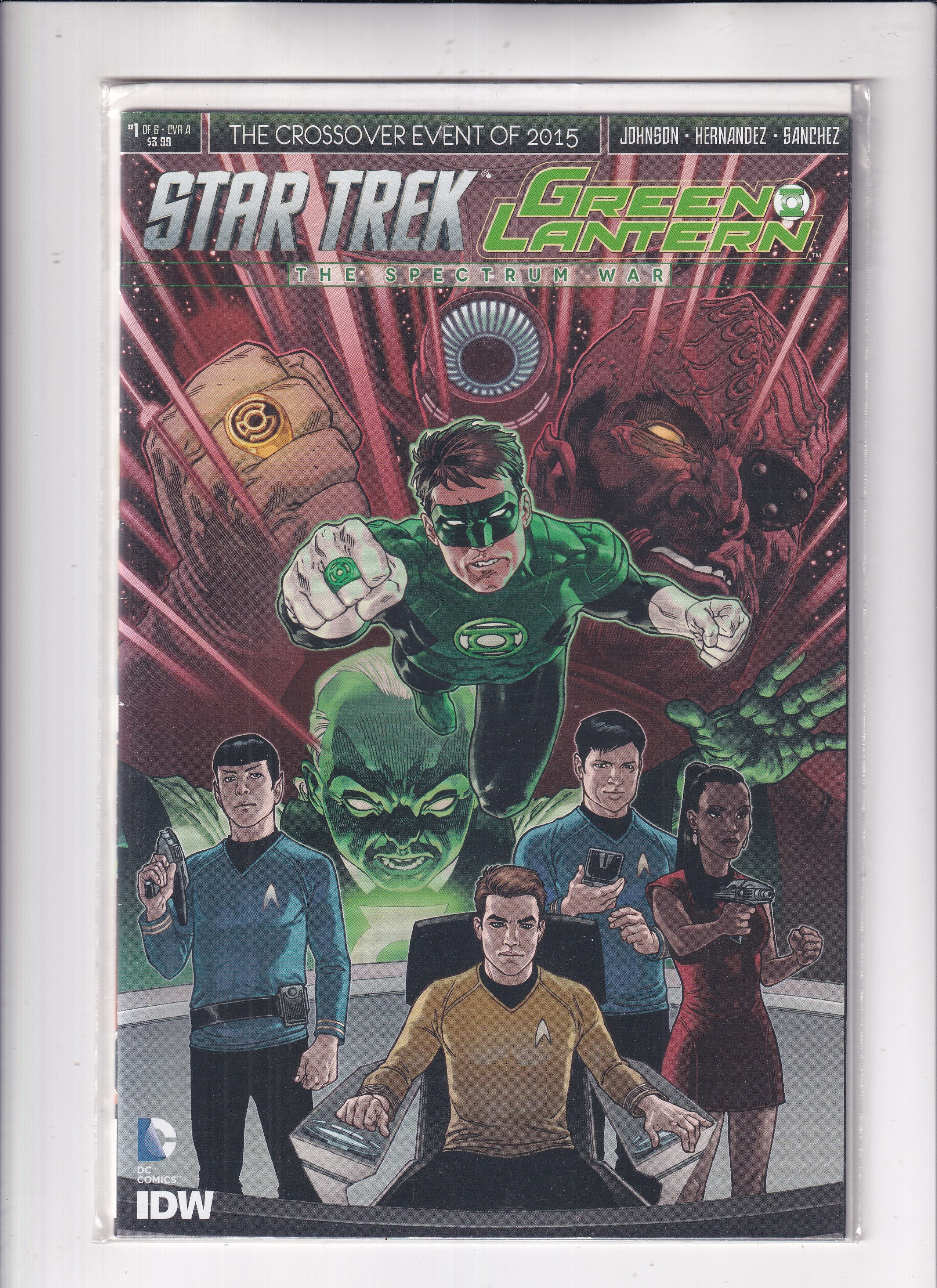 Star Trek/Green Lantern The Spectrum War #1