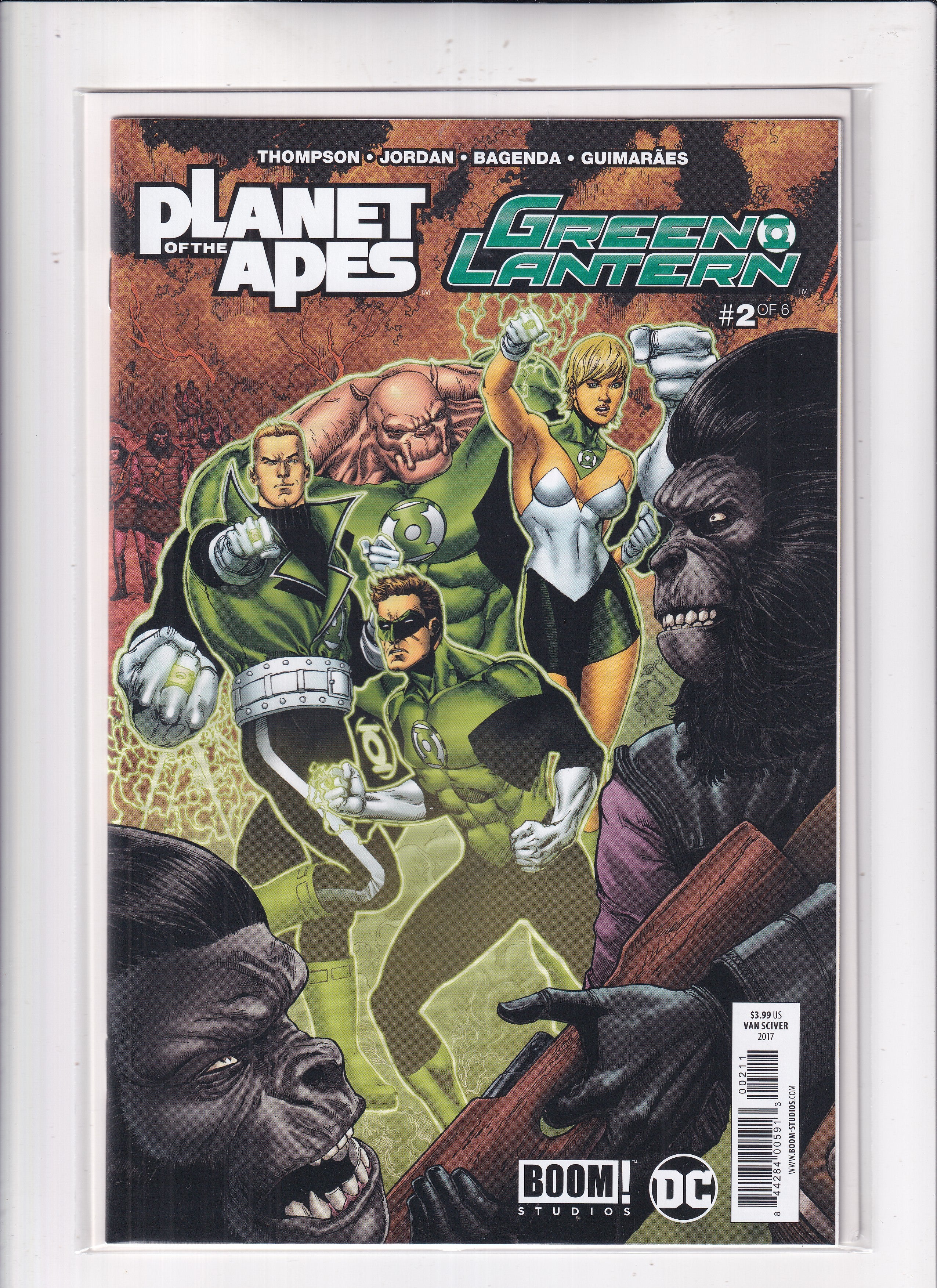 Planet of the Apes/Green Lantern #2