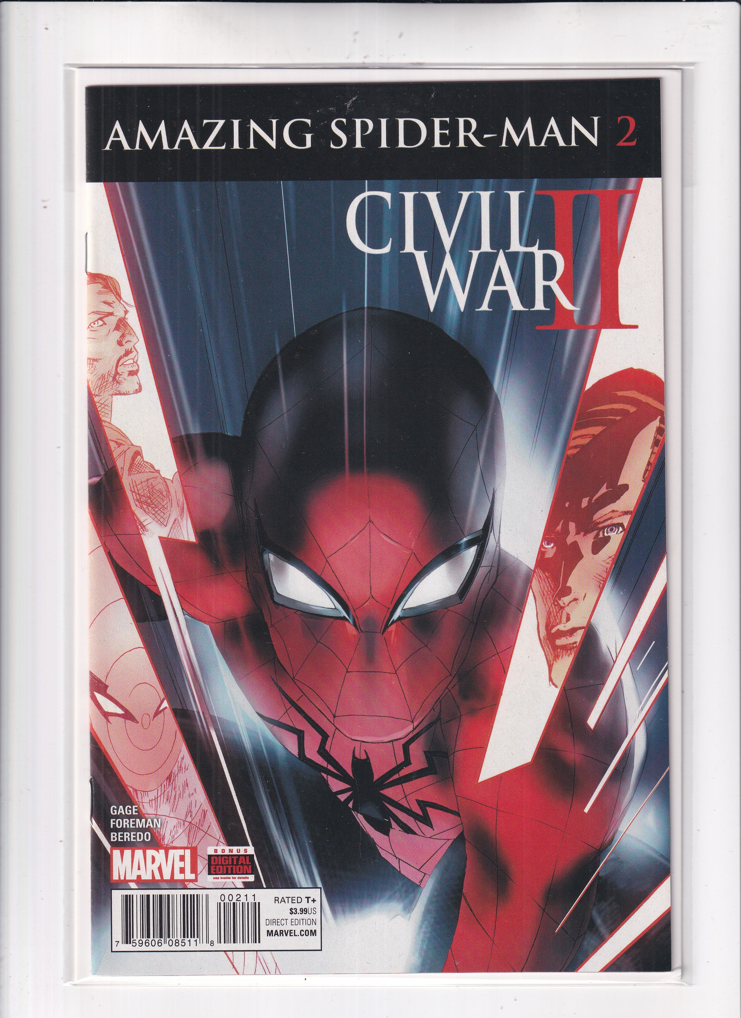 Civil War II Amazing Spider-Man #2