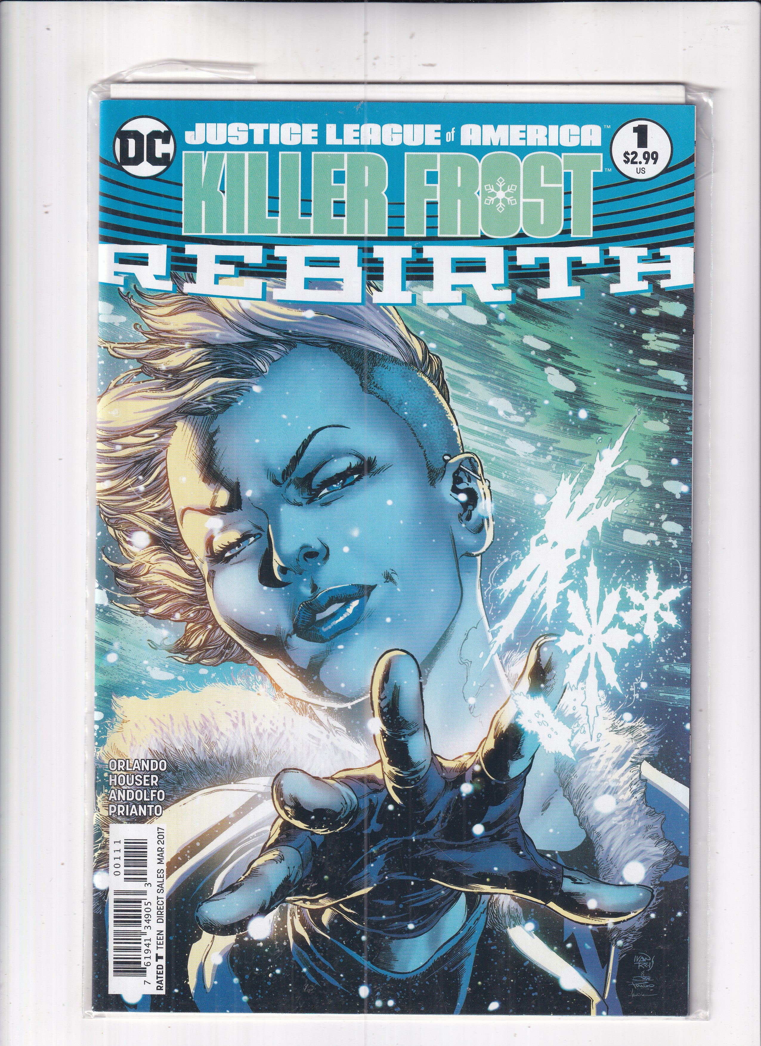 Justice League of America Killer Frost Rebirth #1