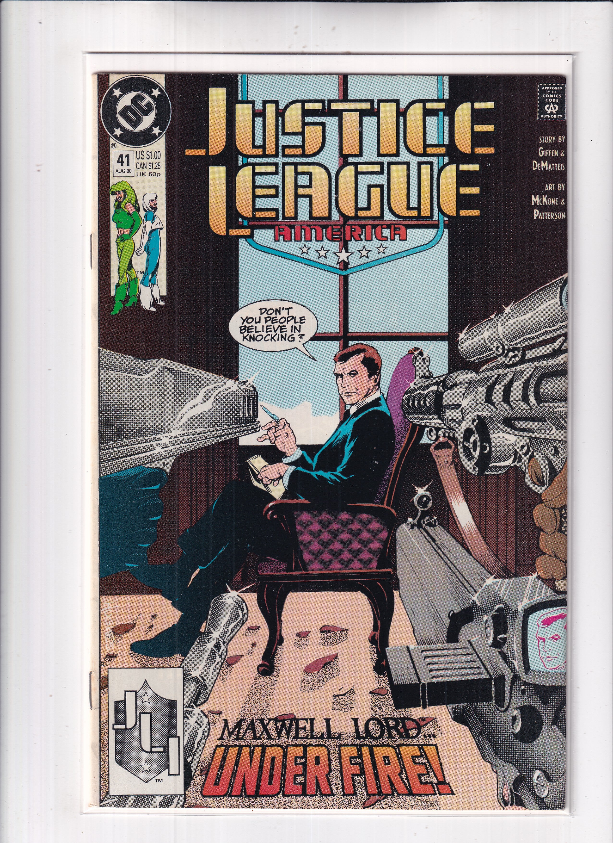 Justice League America #41