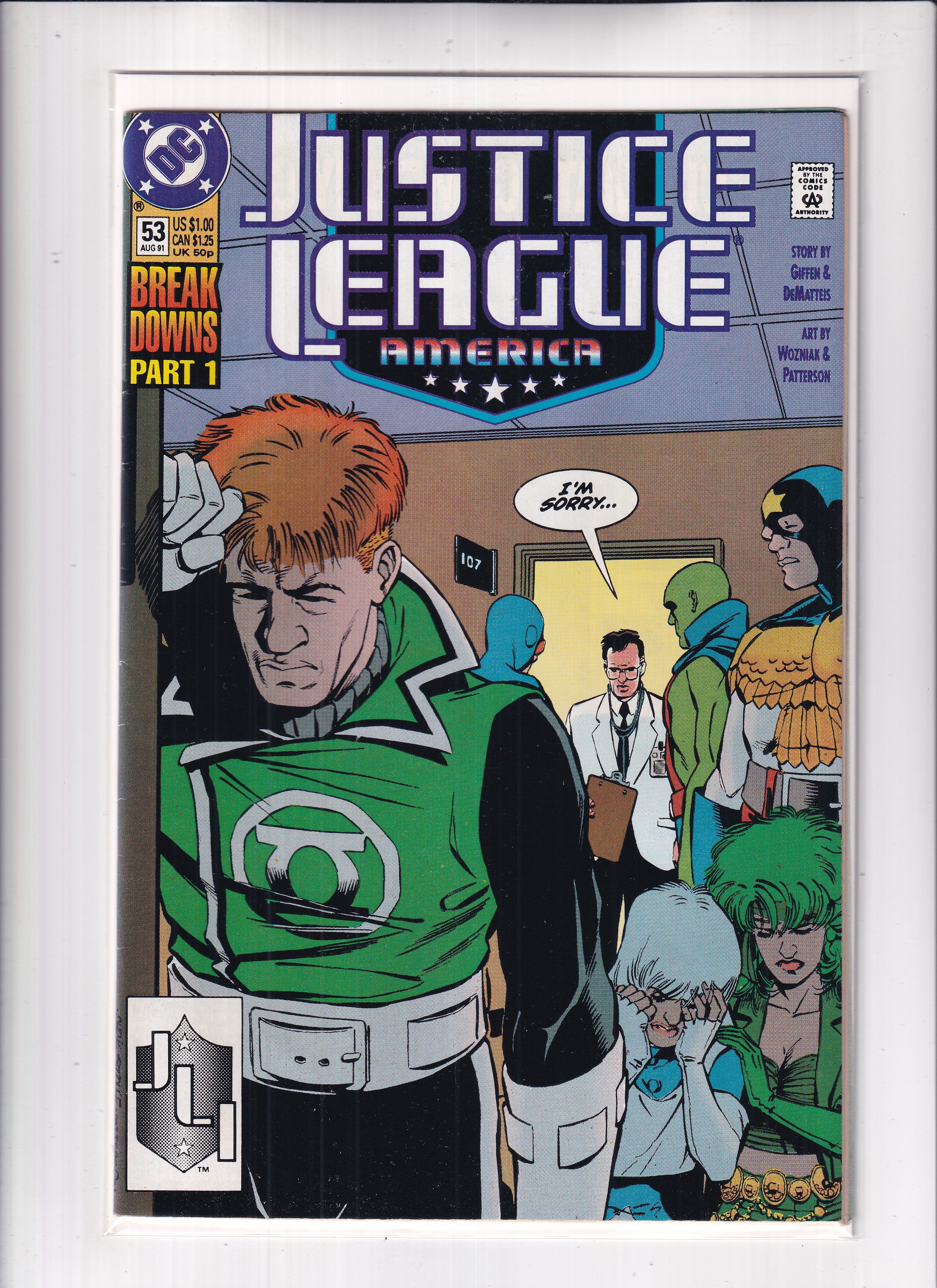Justice League America #53