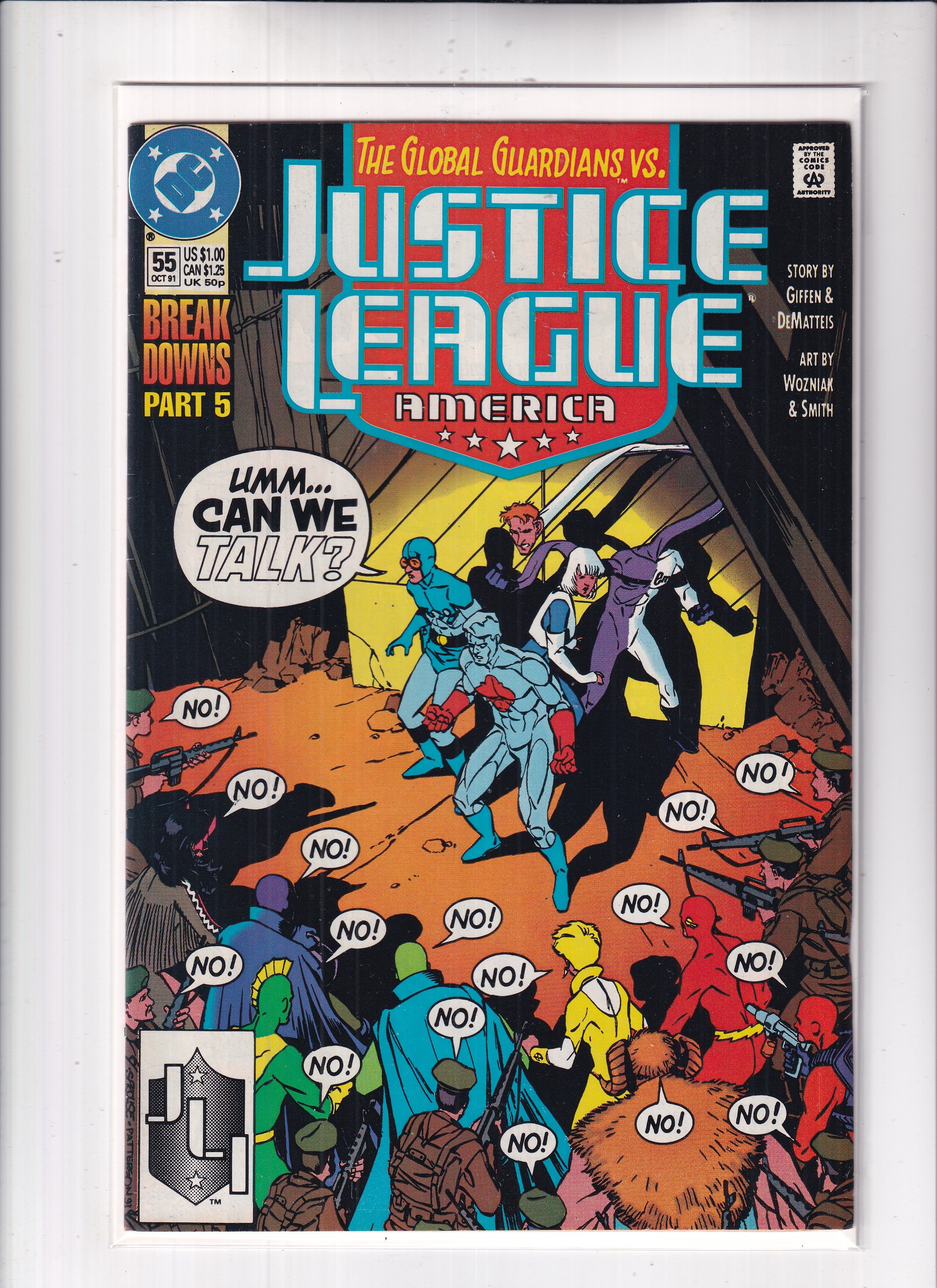 Justice League America #55
