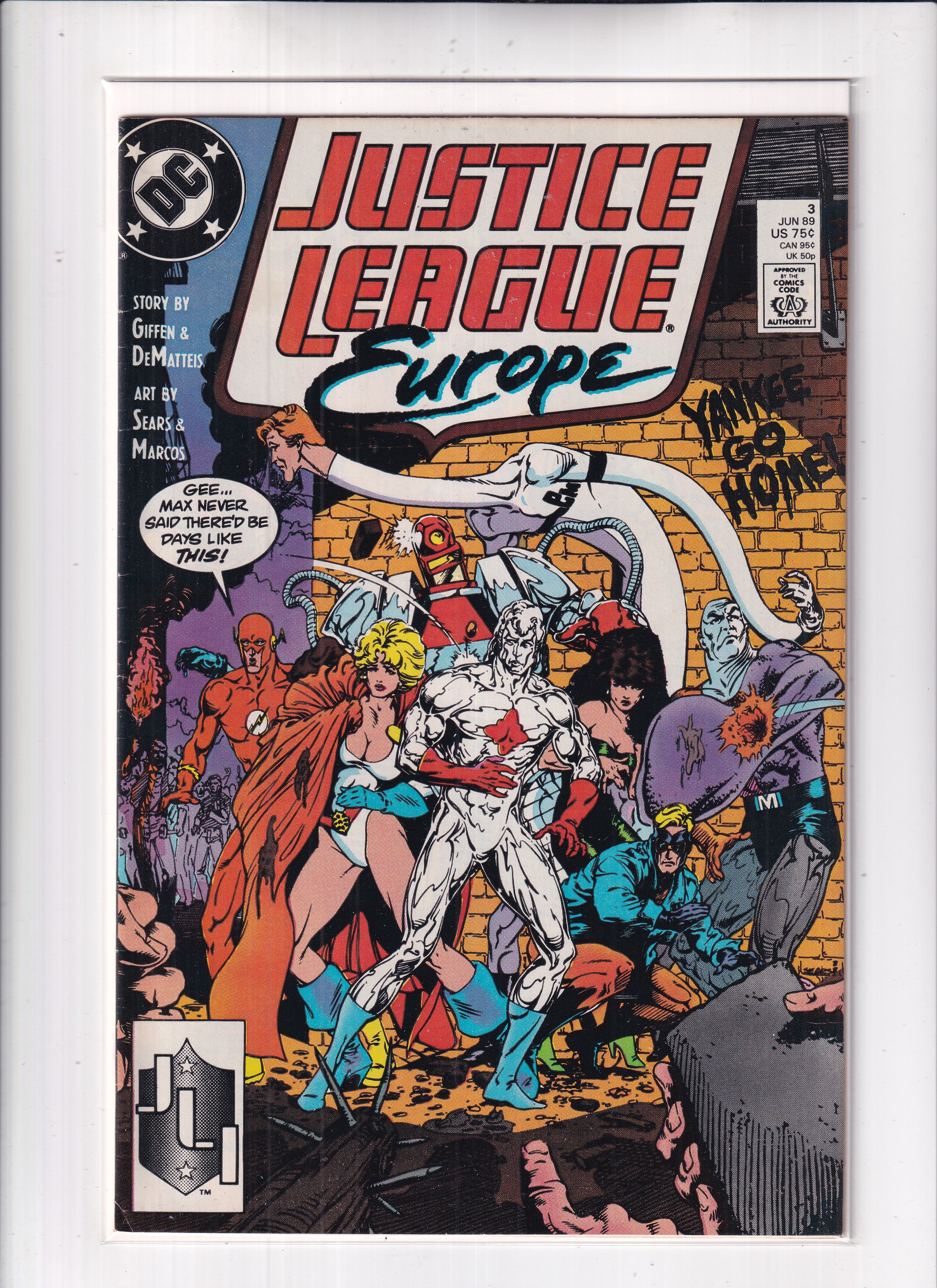 Justice League Europe #3