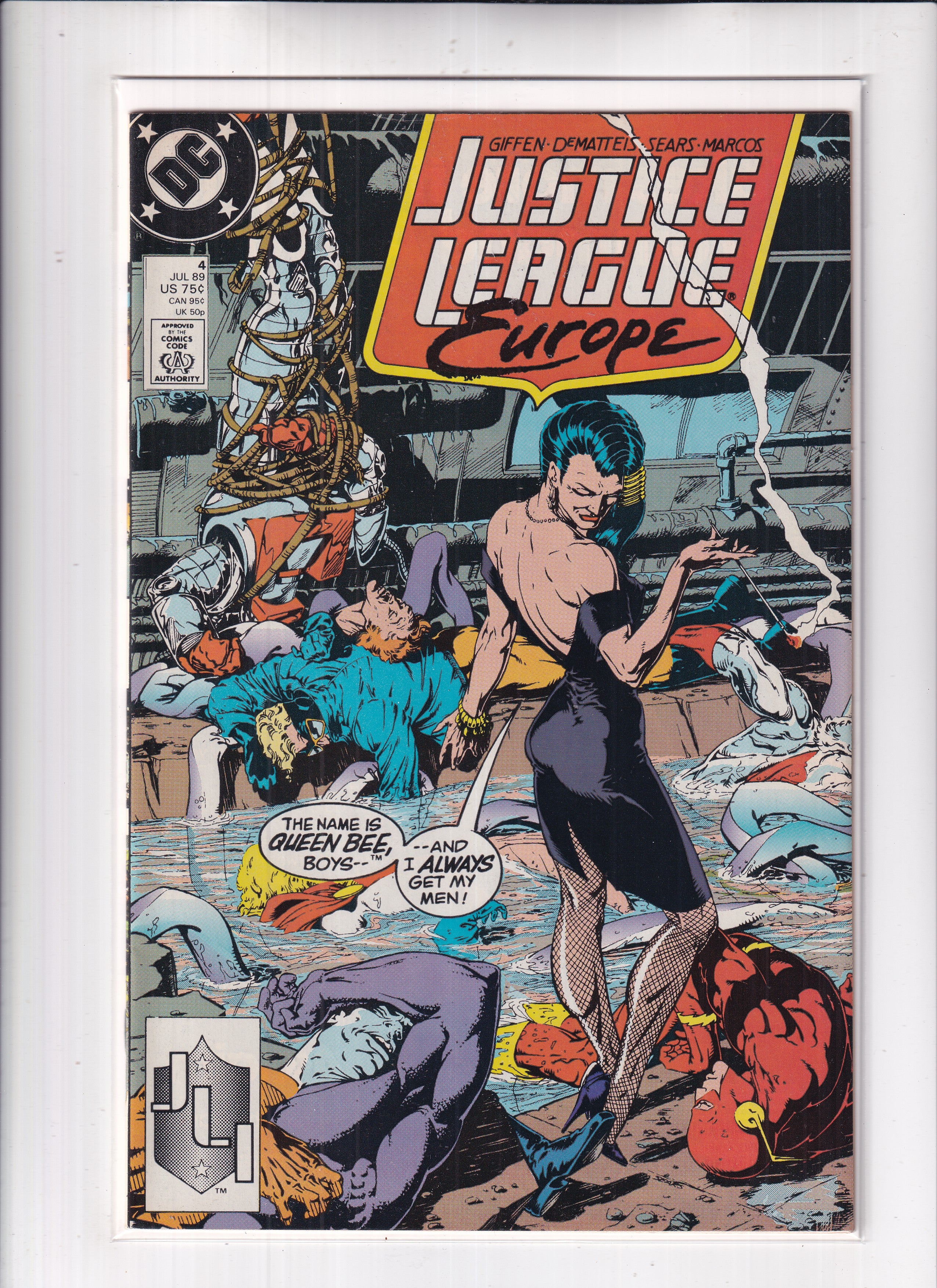 Justice League Europe #4