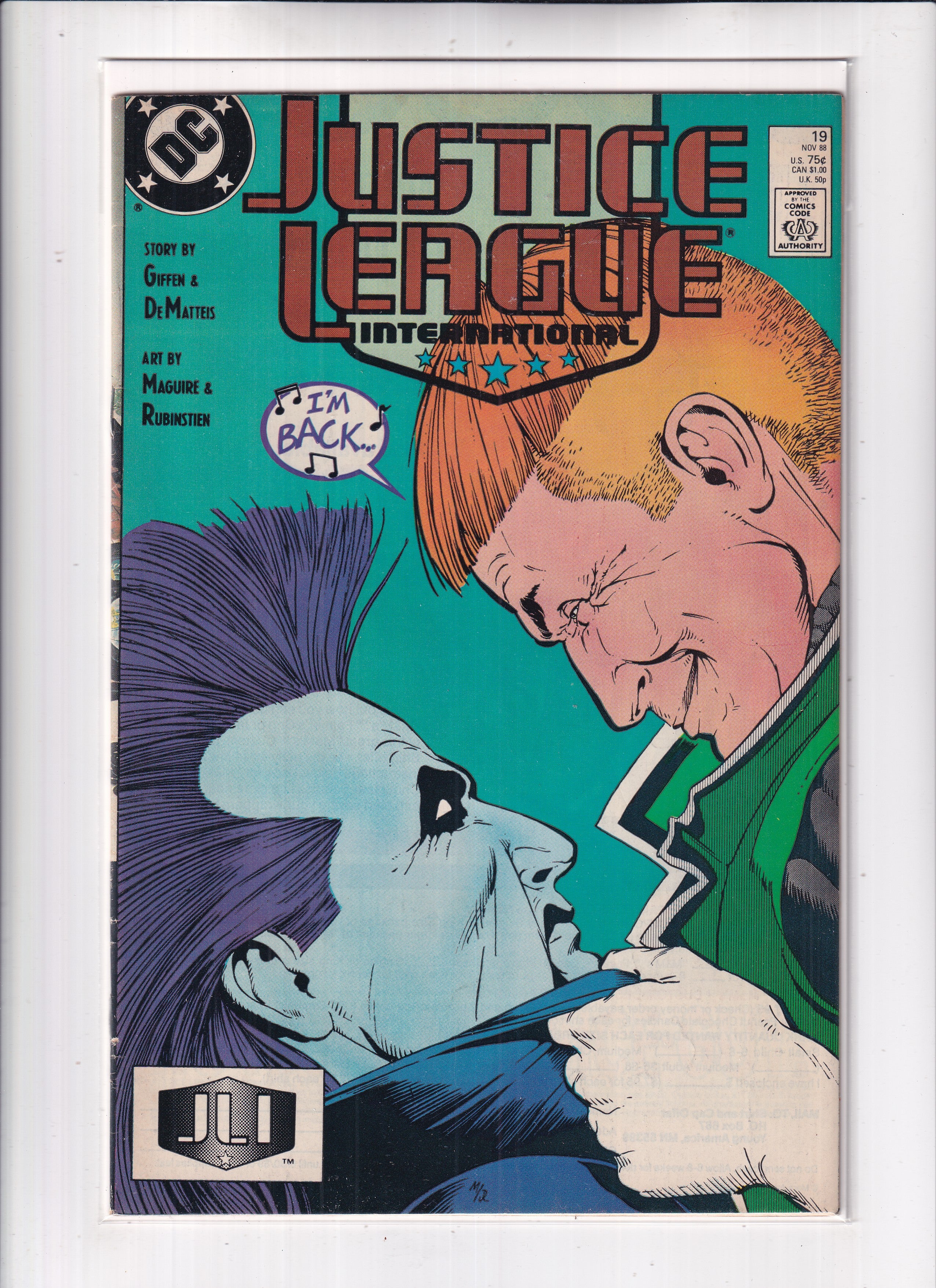 Justice League Europe #19