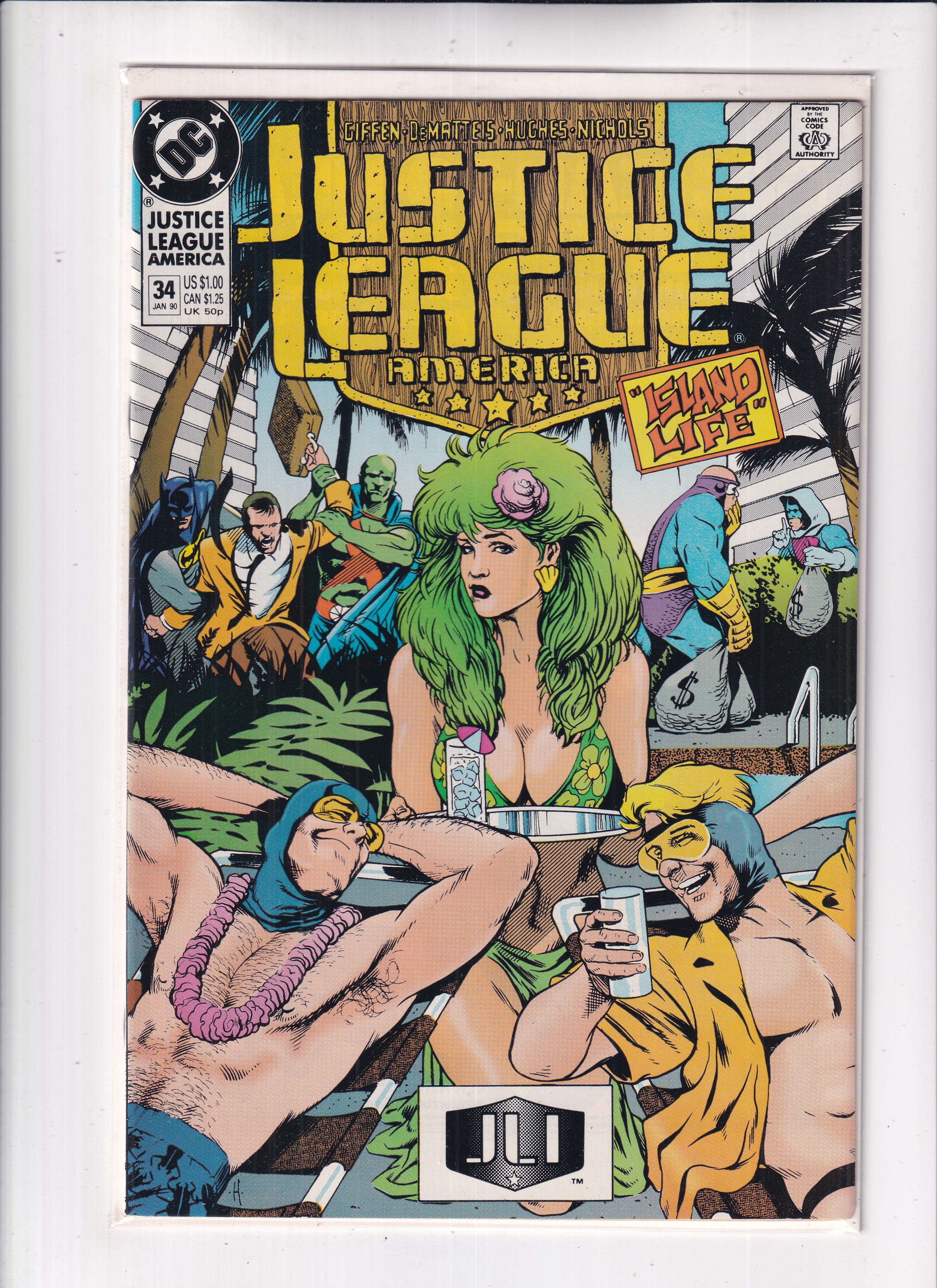 Justice League America #34