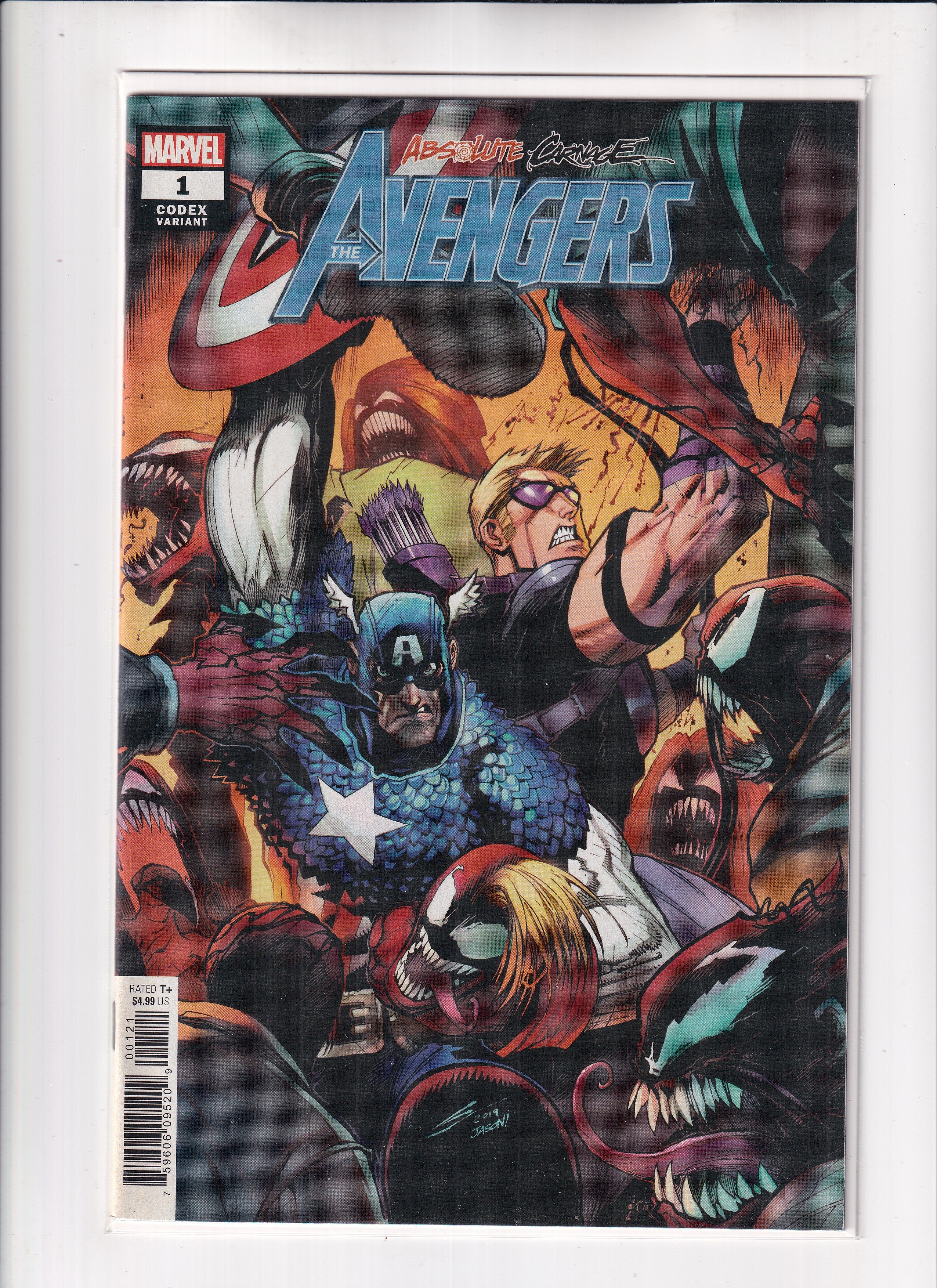 Avengers #1 Codex 1:25 Variant