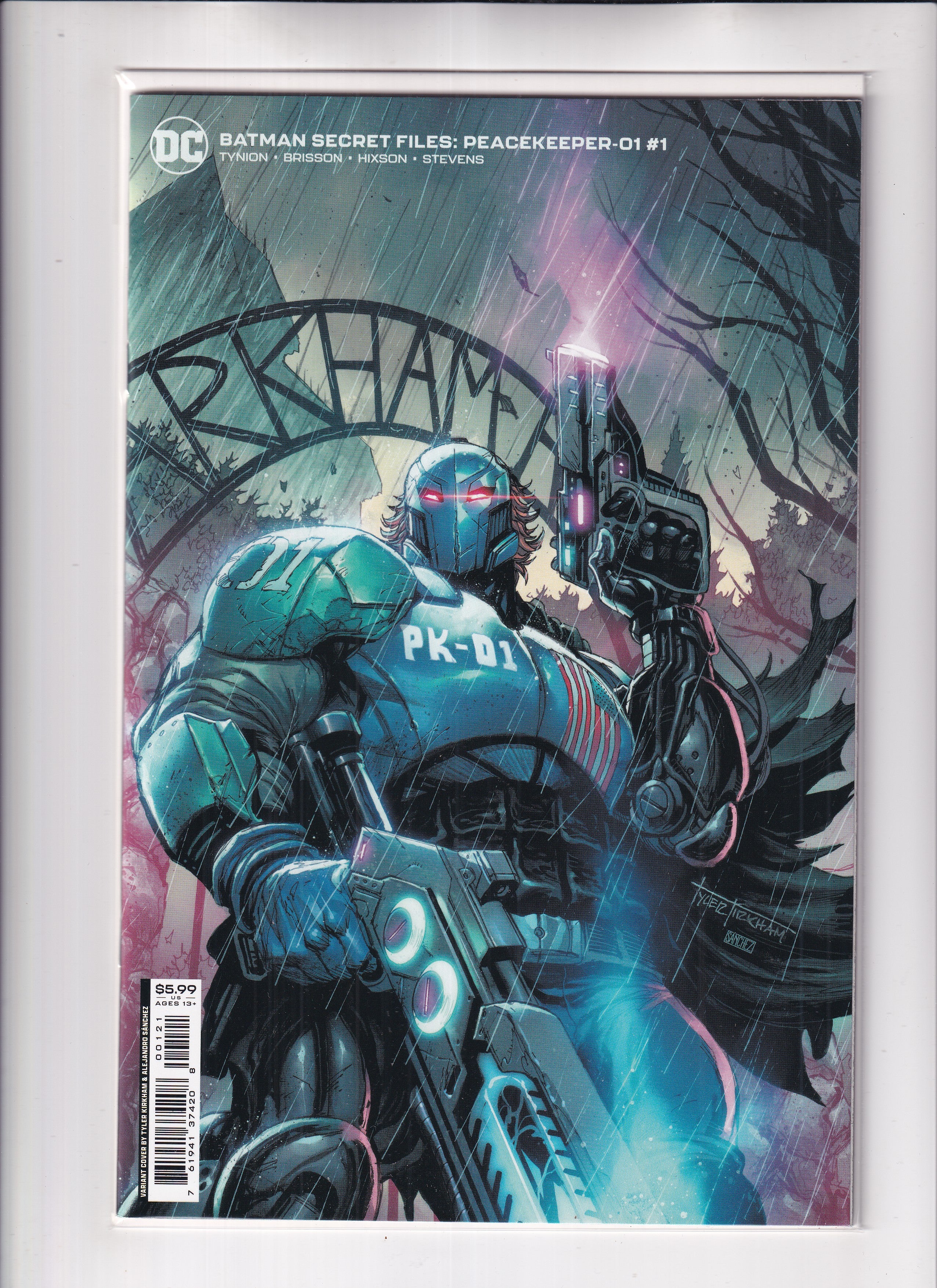 Batman Secret Files Peacekeeper-01 #1 Variant