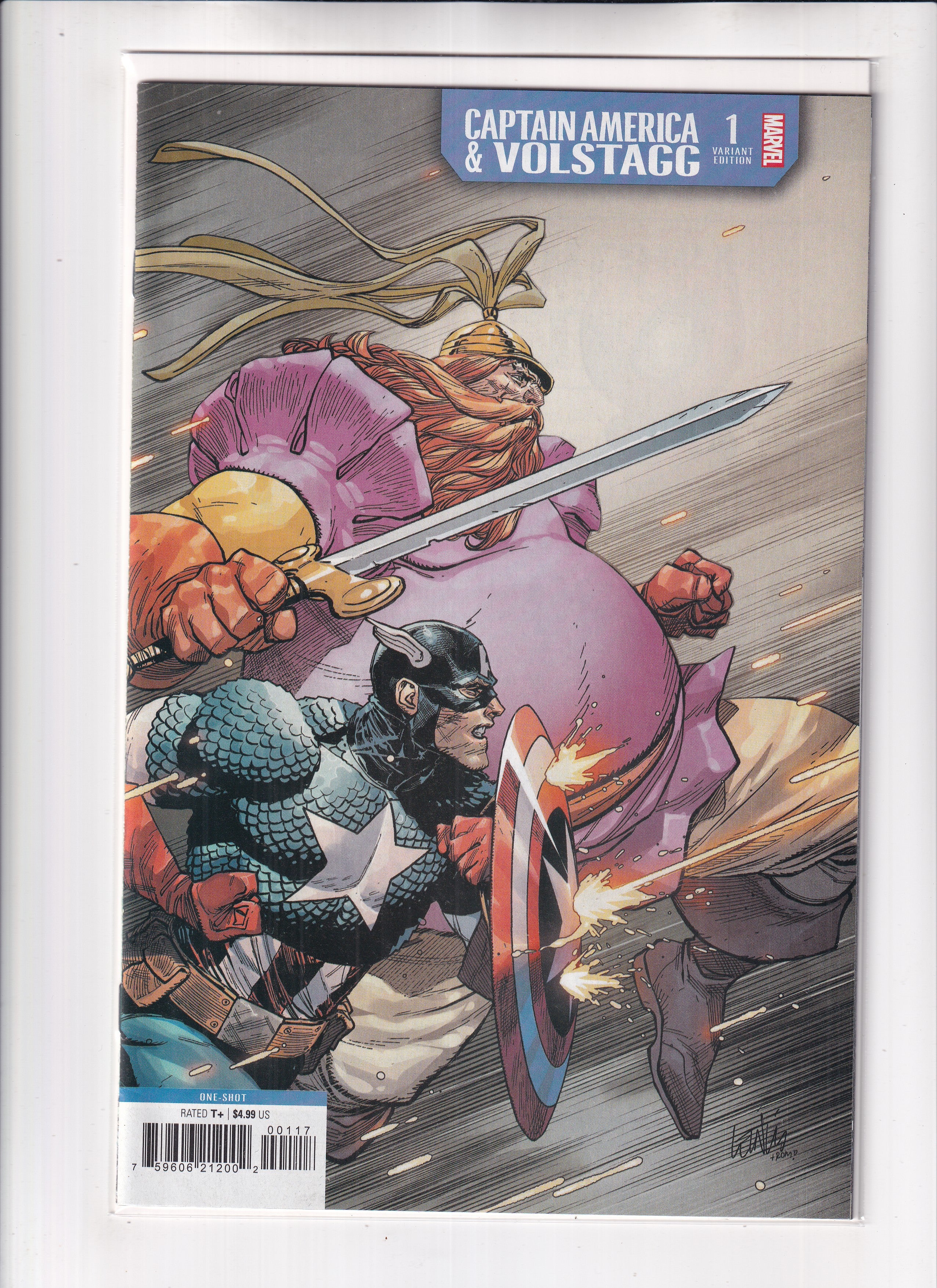 Captain America & Volstagg #1 1:25 Leinil Variant