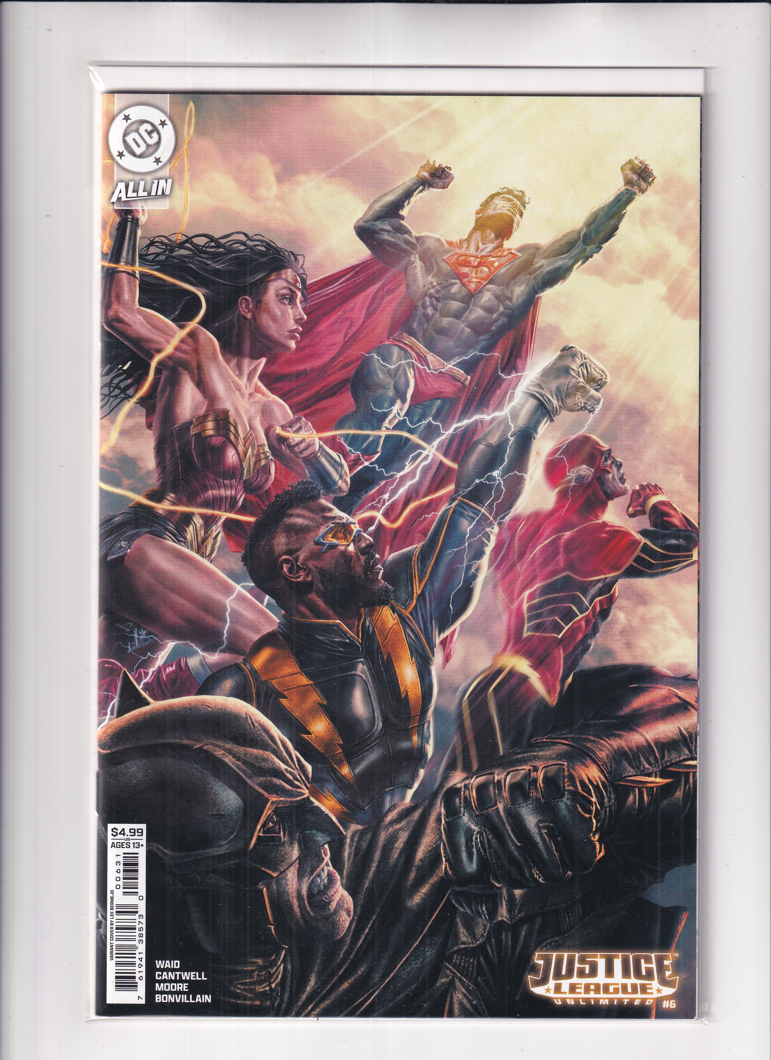 Justice League Unlimited #6 Bermejo Variant