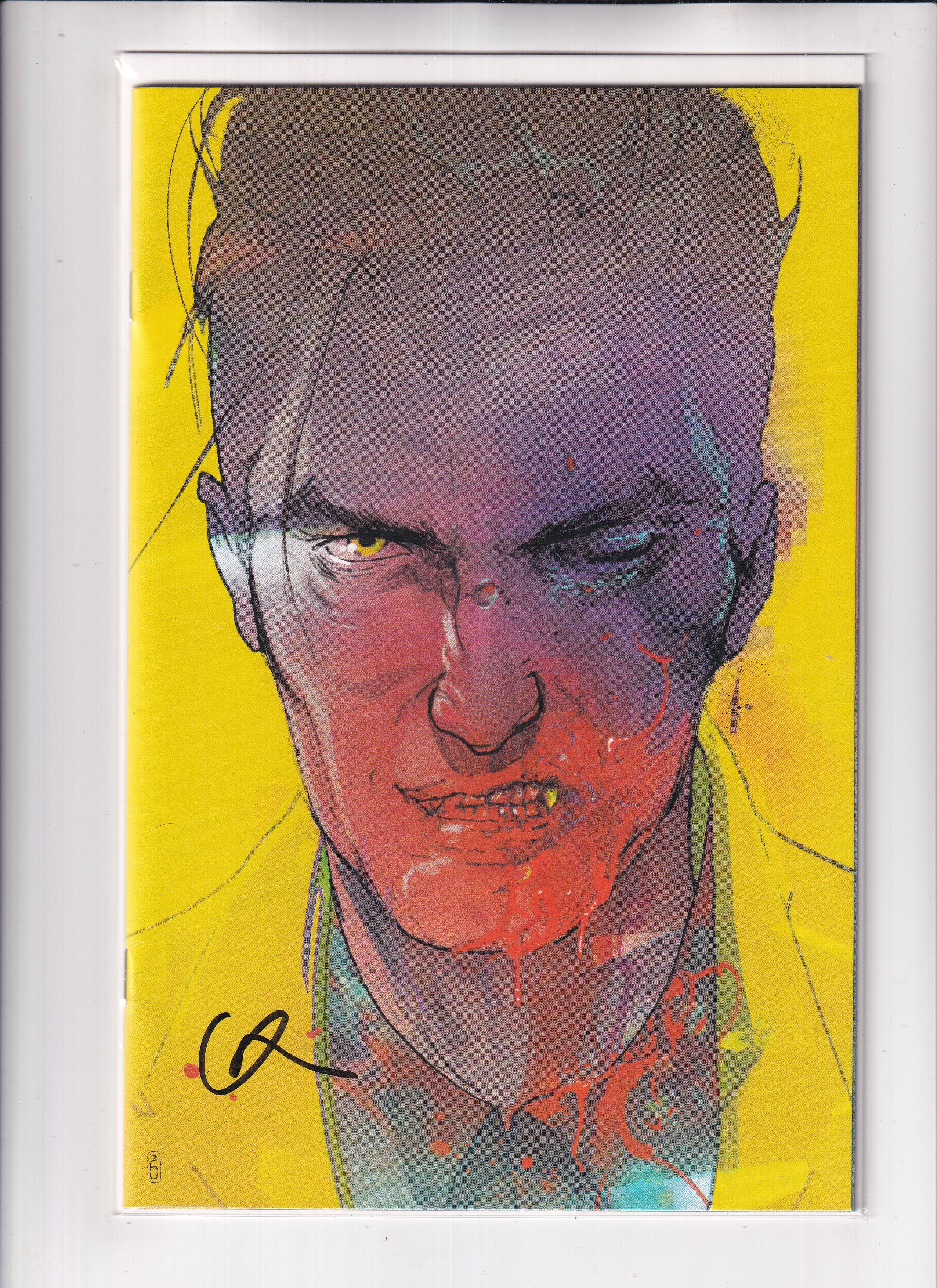 Blood Stained Teeth #1 Signed By Ward Variant