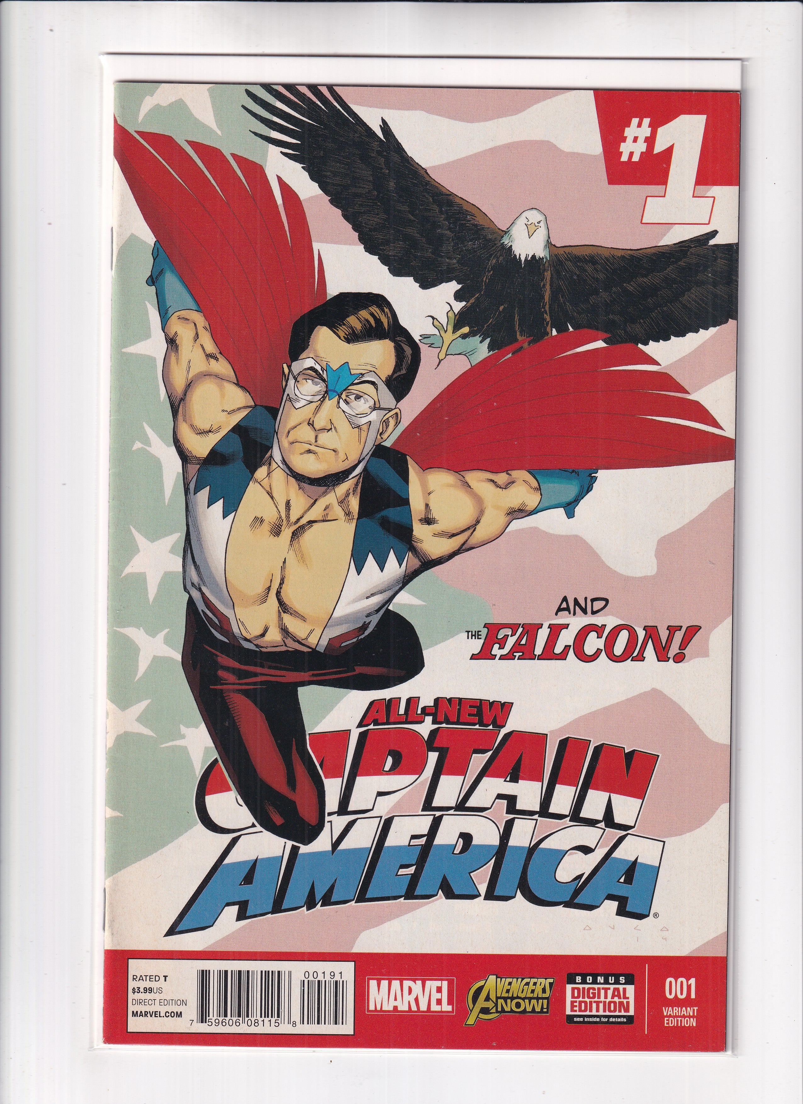 All New Captain America And The Falcon #1 Variant