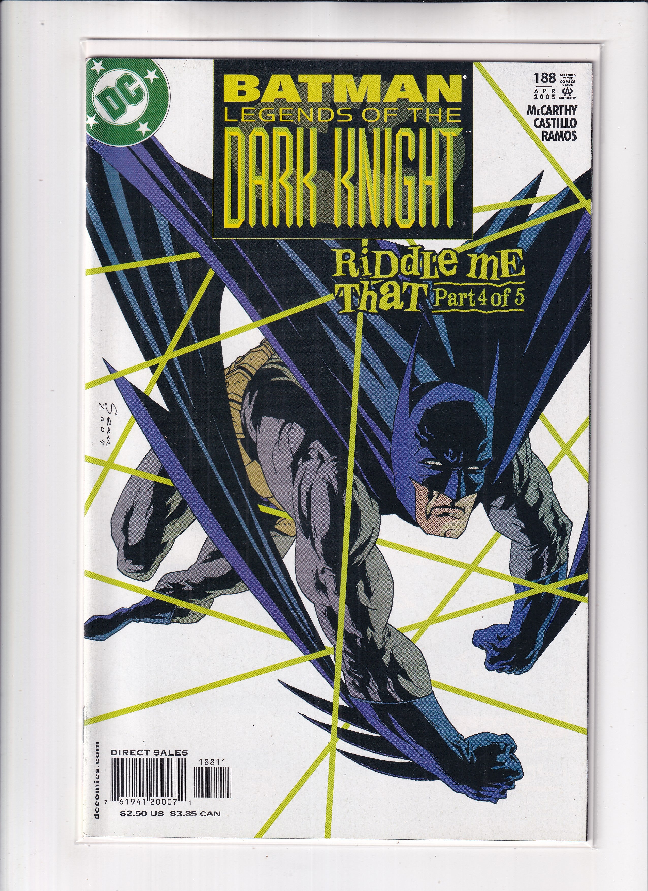 Batman Legends Of The Dark Knight #188
