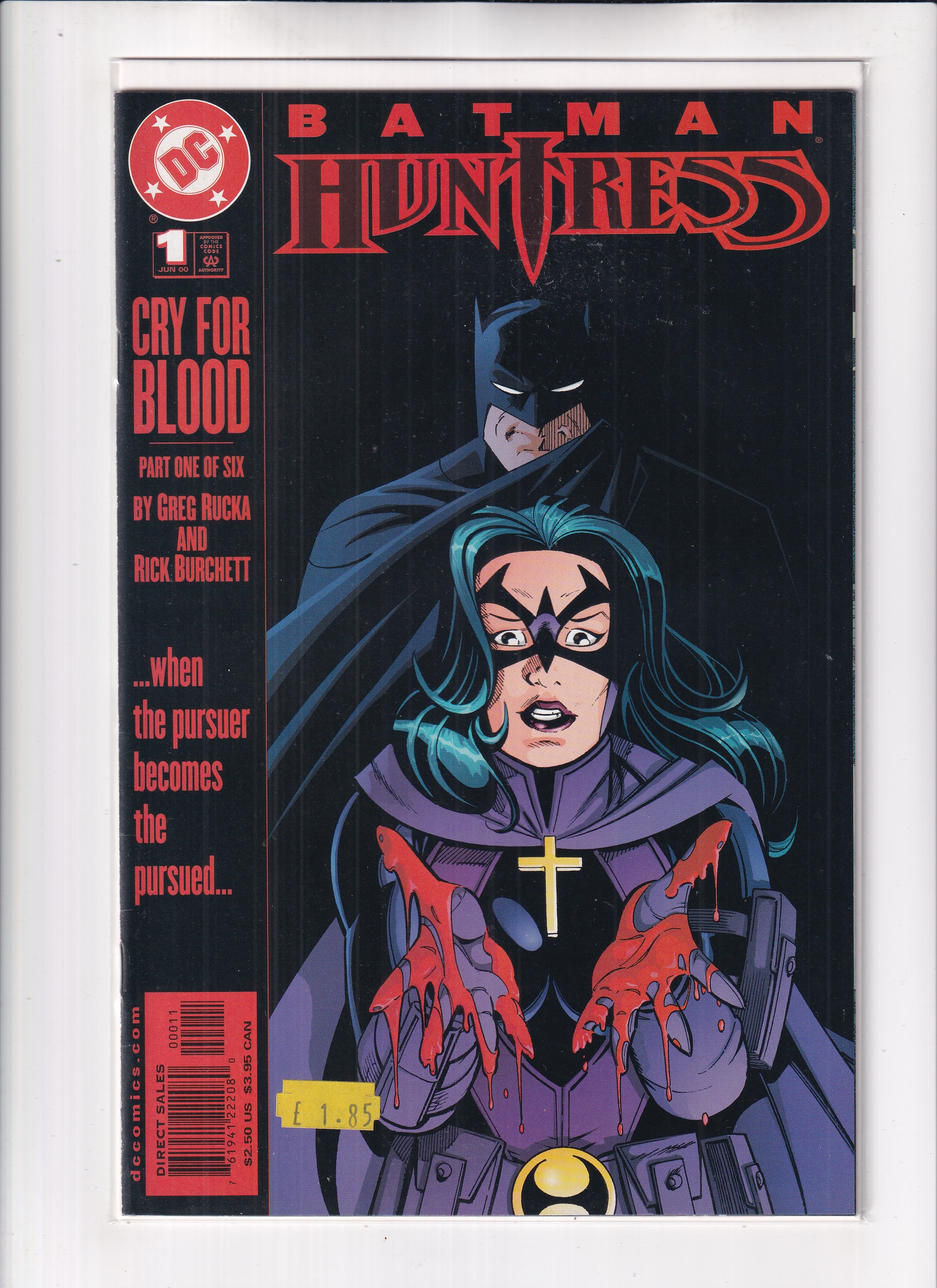 Batman Huntress Cry for Blood #1