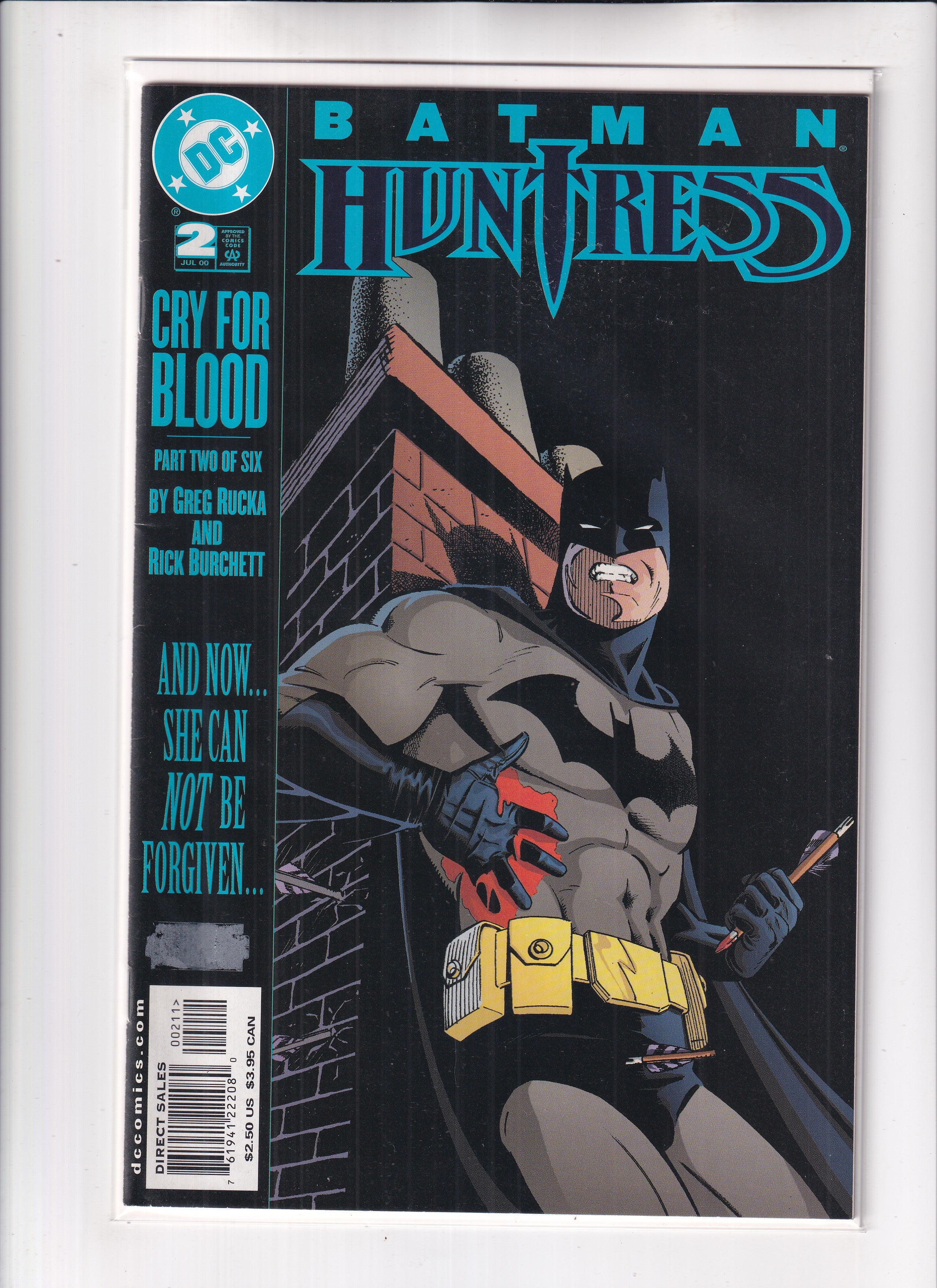 Batman Huntress Cry for Blood #2