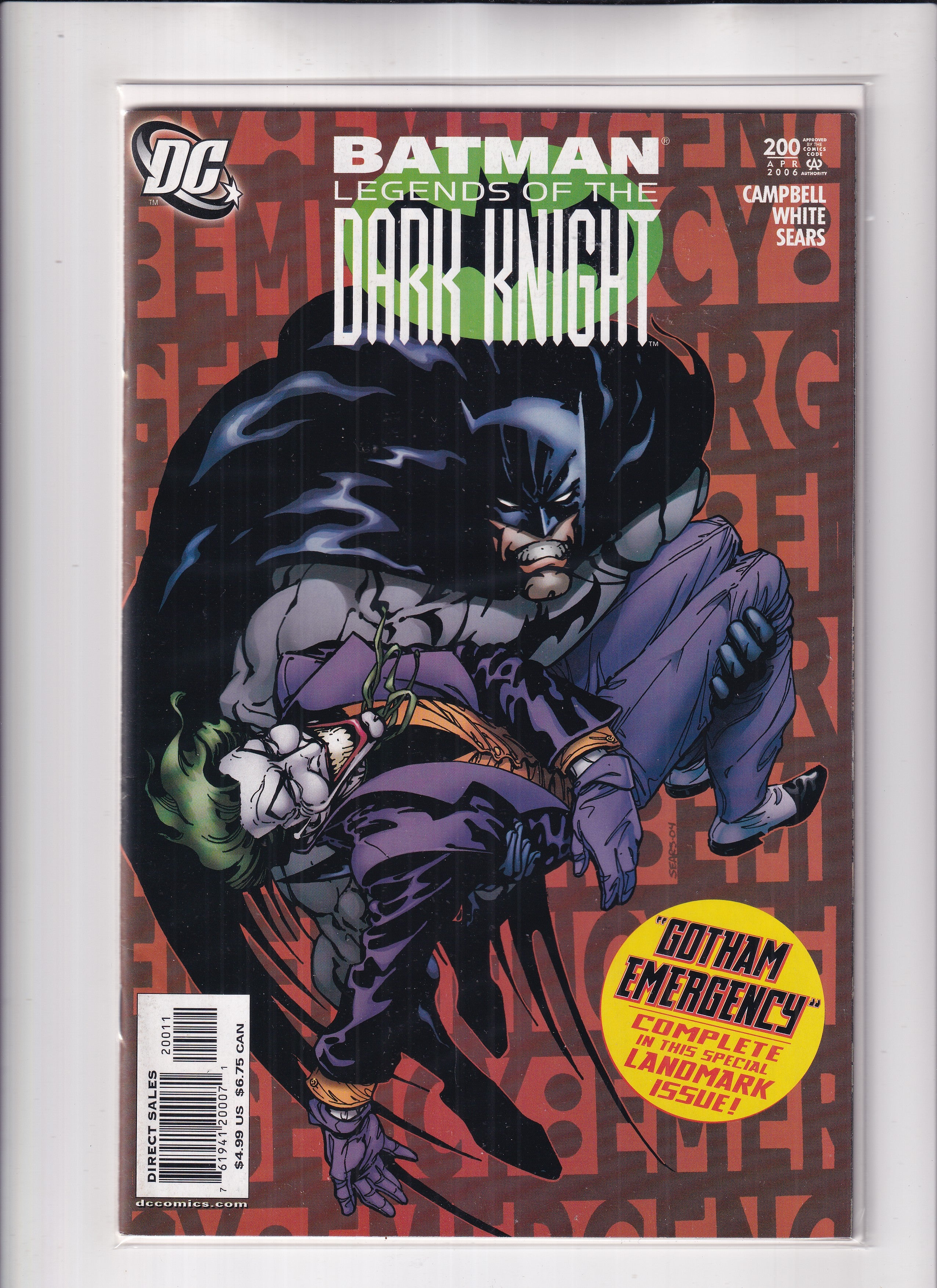 Batman Legends Of The Dark Knight #200