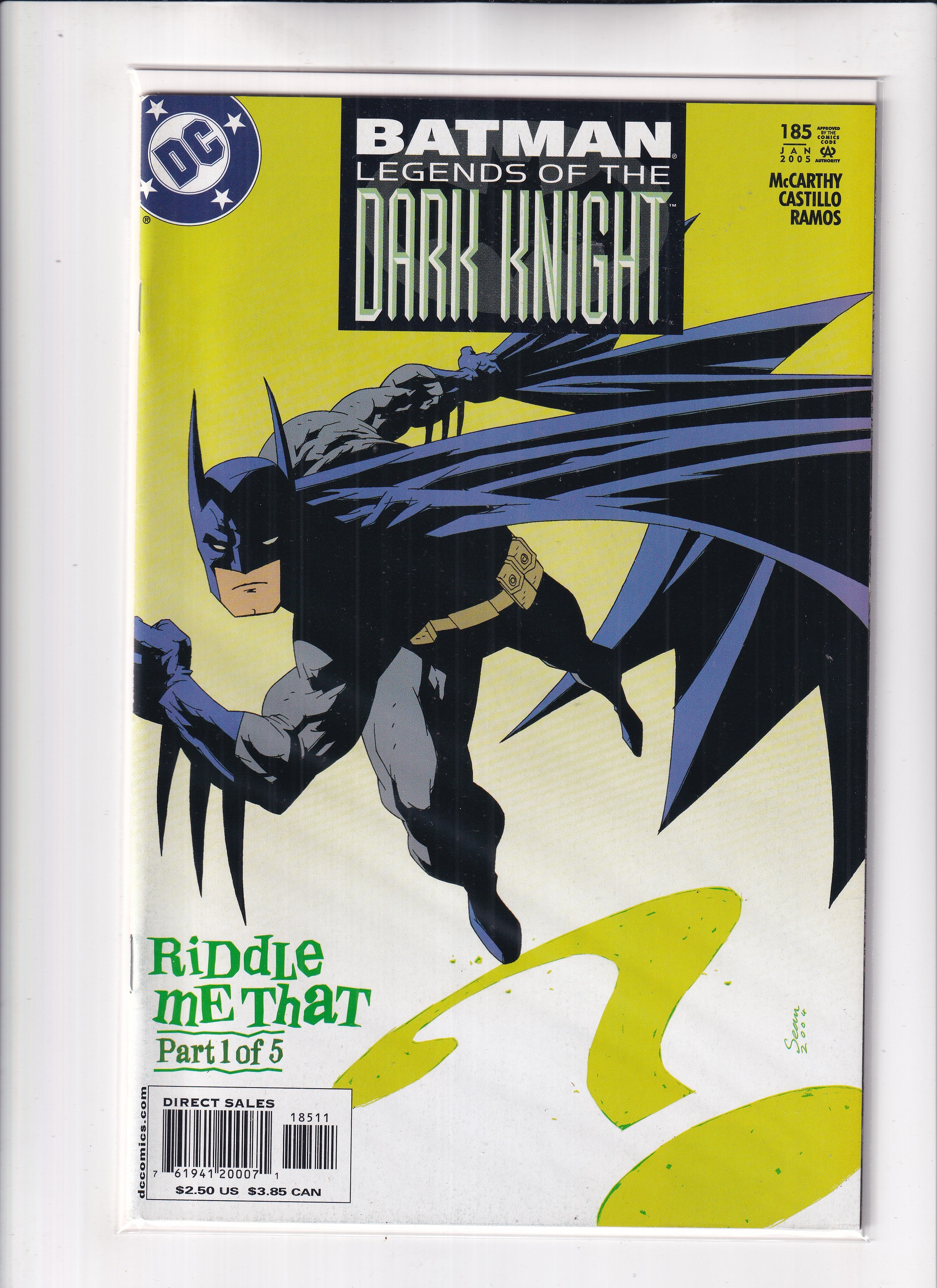Batman Legends Of The Dark Knight #185