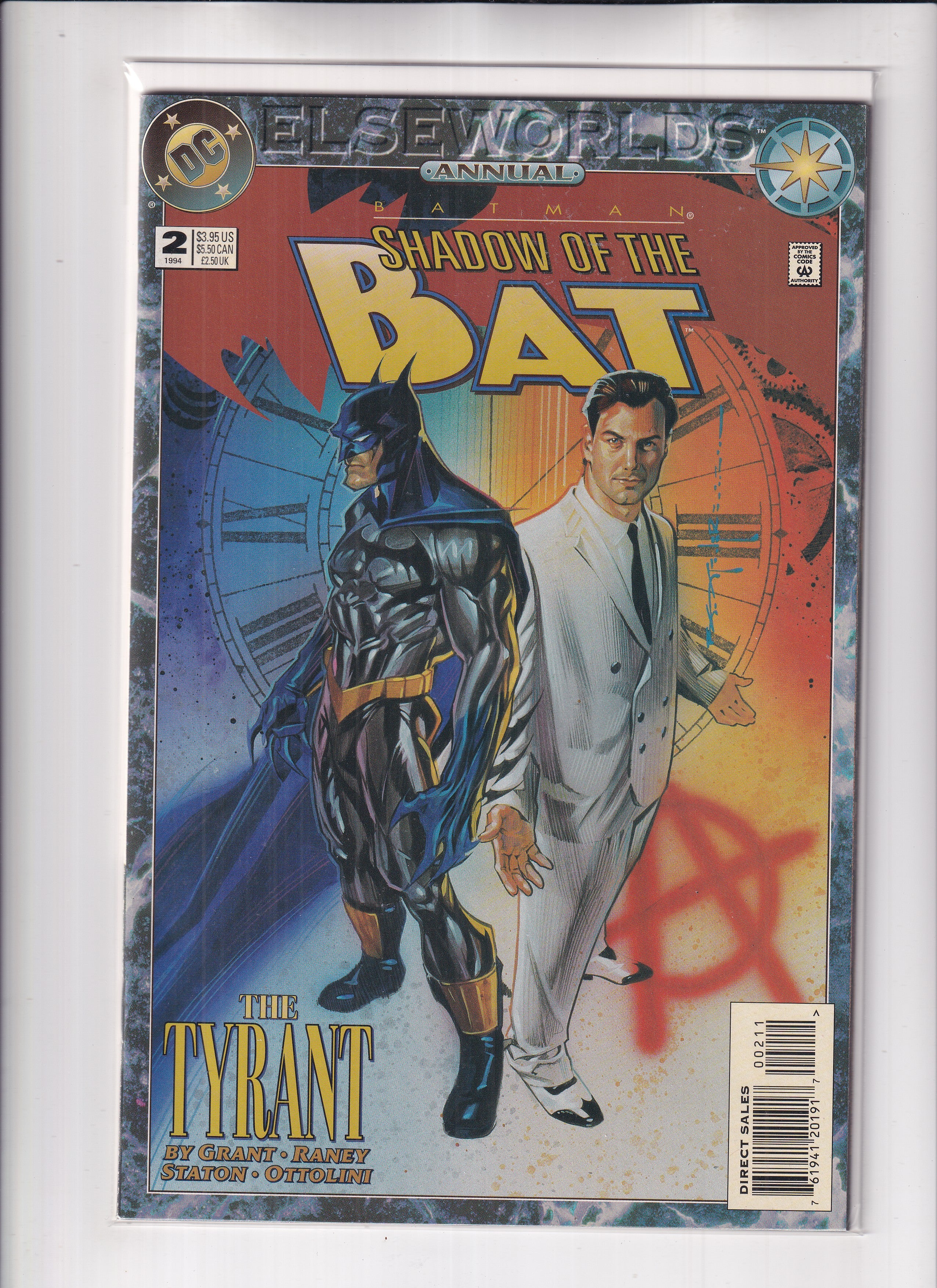 Batman Shadow Of The Bat #2 Annual