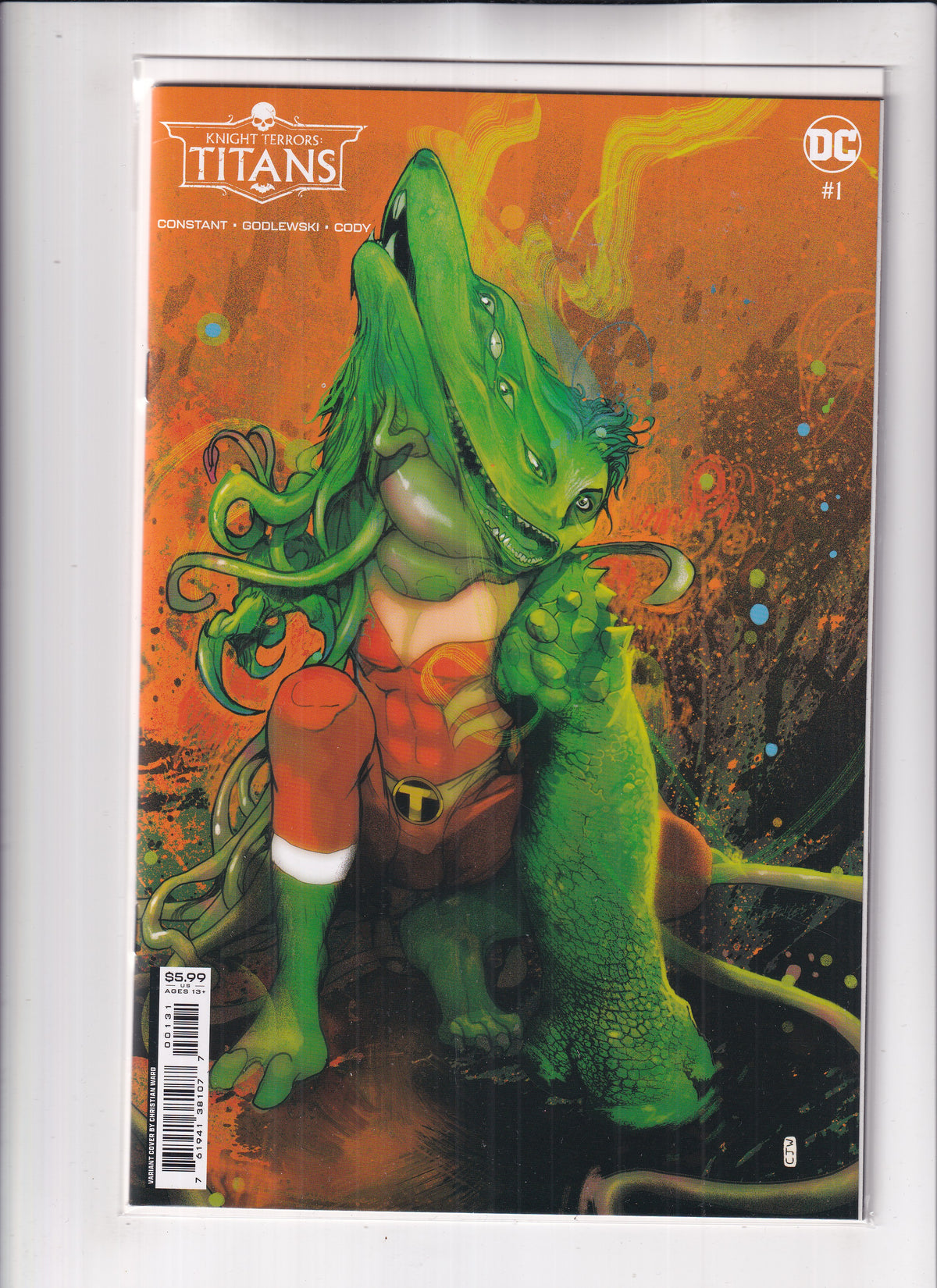 Knight Terrors Titans #1 Ward Variant