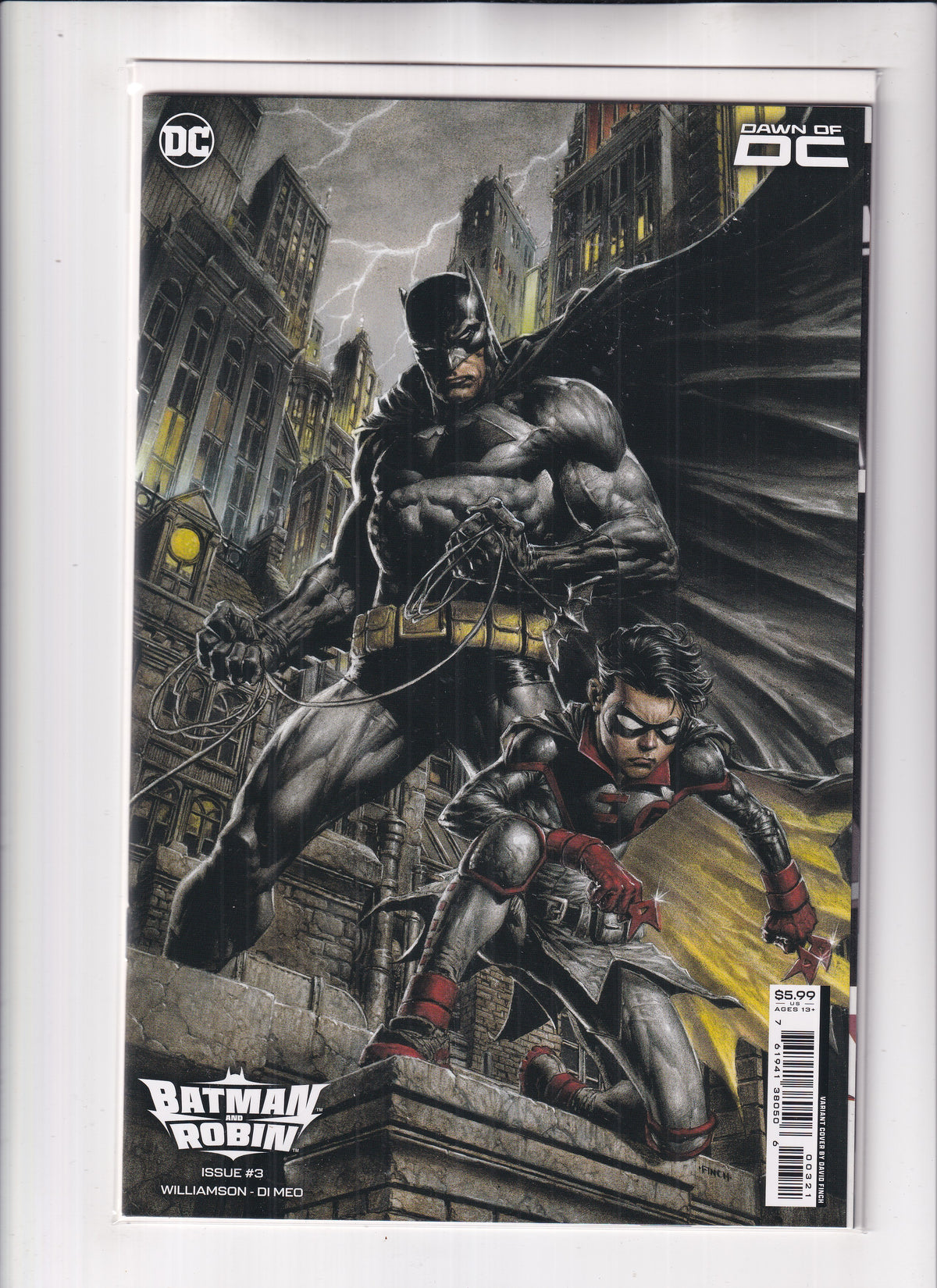 Batman And Robin #3 Finch Variant