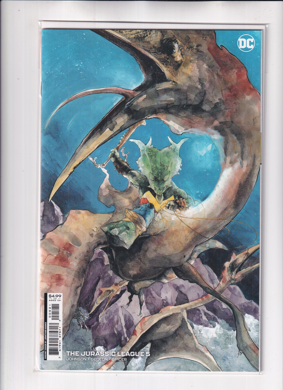 Jurassic League #5 Variant