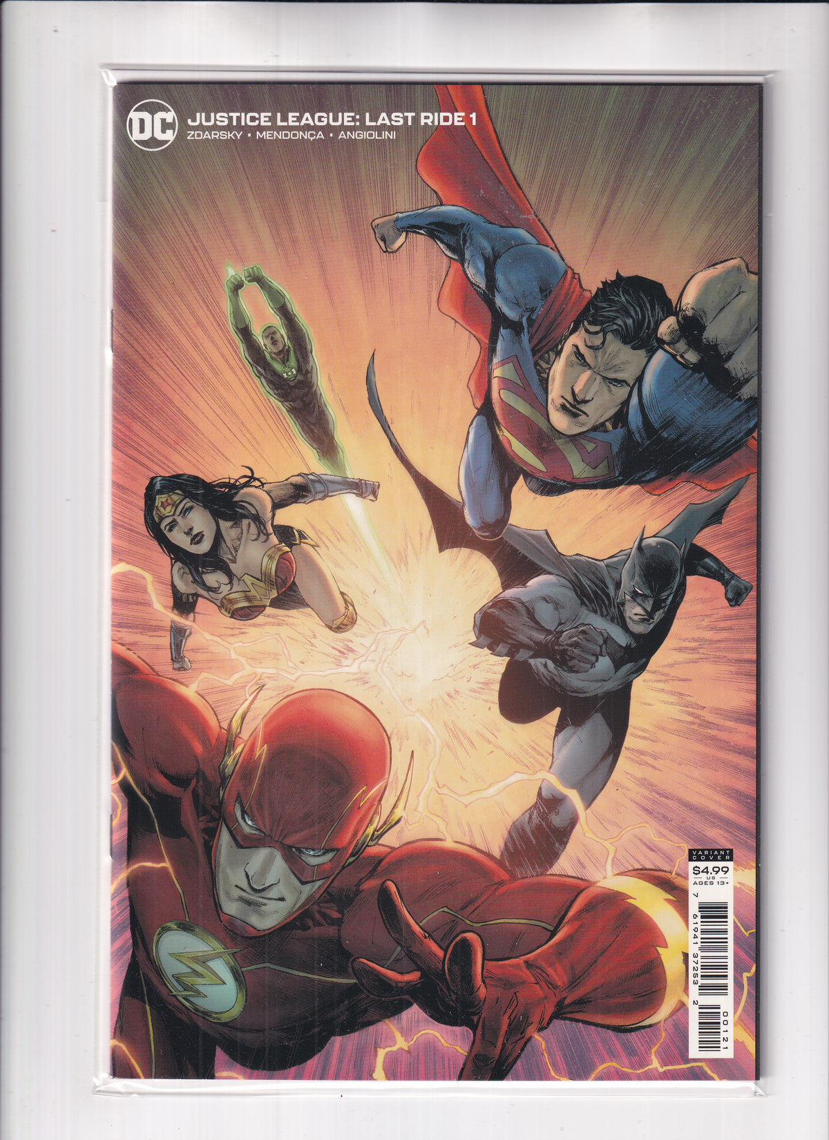 Justice League Last Ride #1 Variant