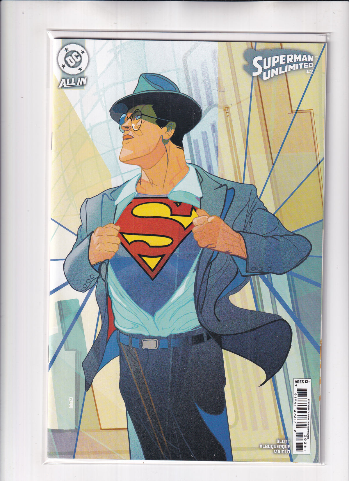 Superman Unlimited #2 1:25 Ward Variant