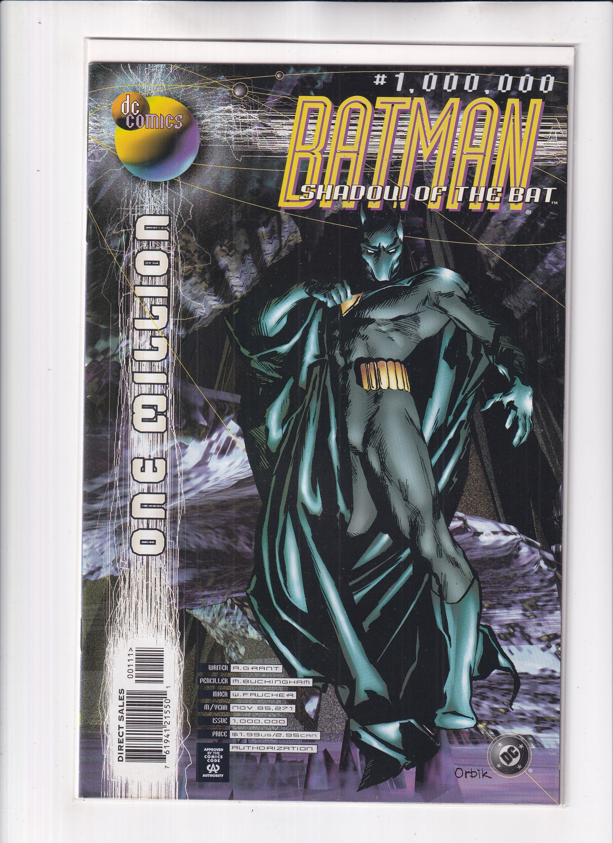 Batman Shadow Of The Bat #1000000 Special