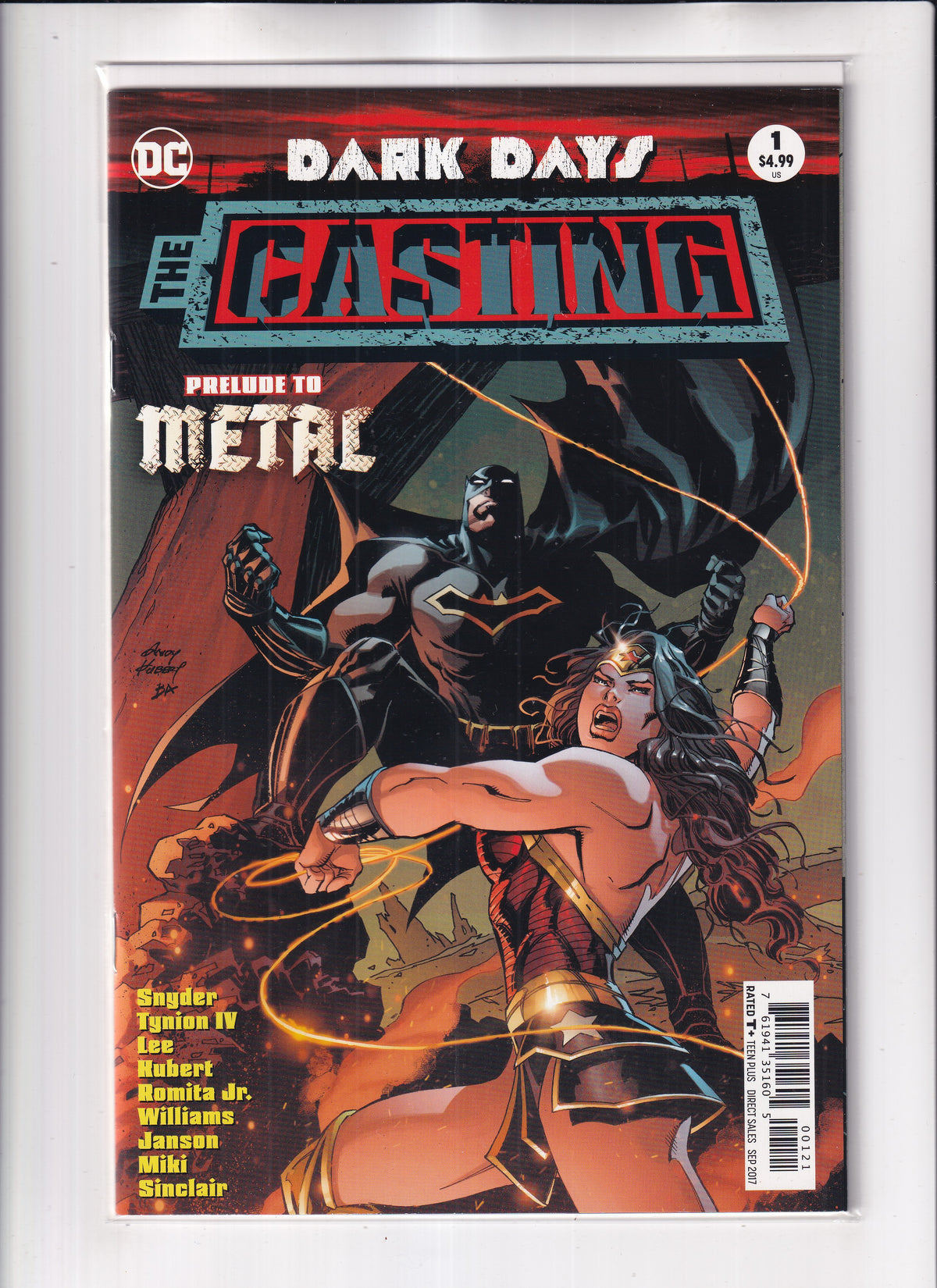 Dark Days The Casting #1 Kubert Variant