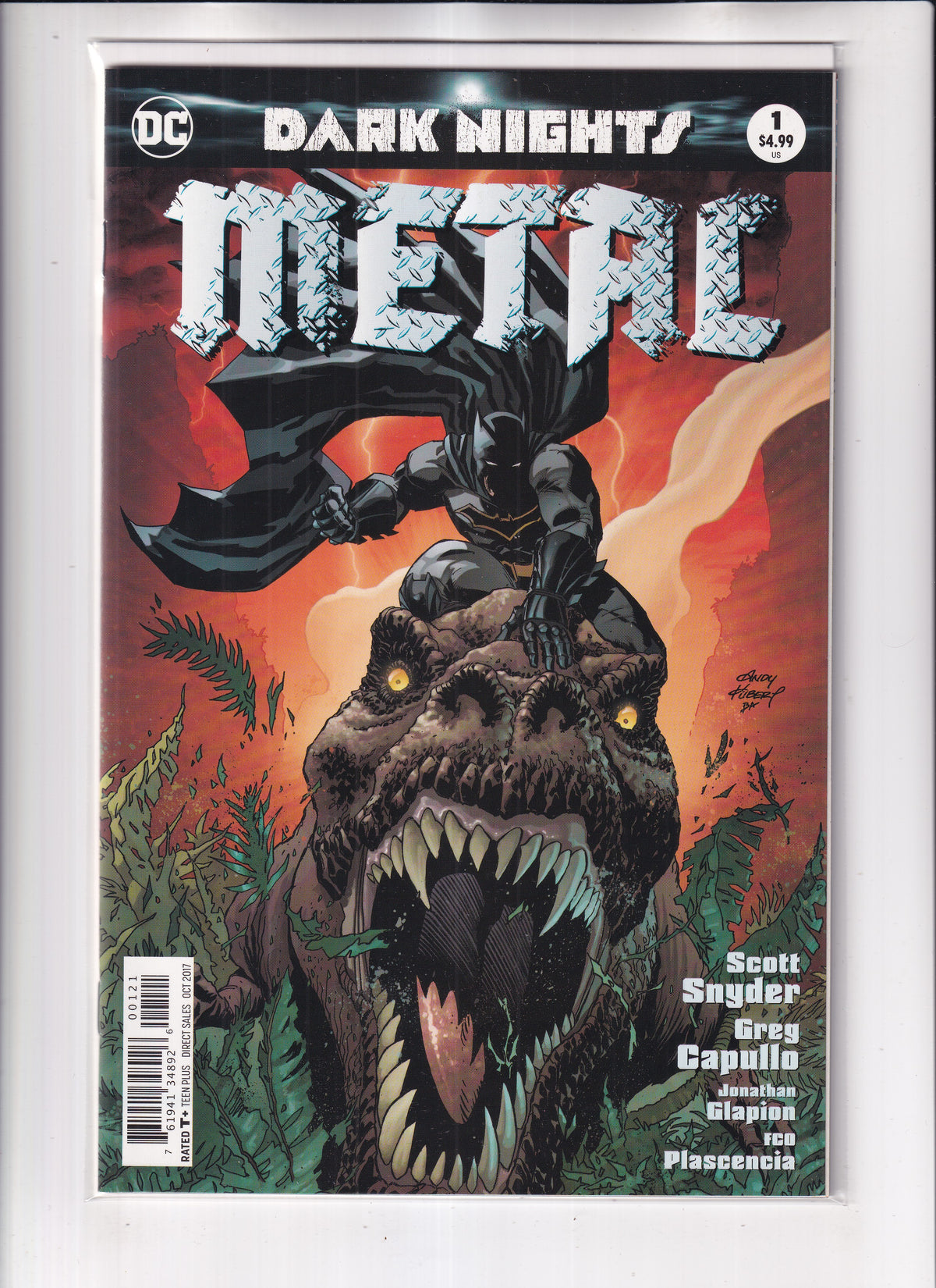 Dark Nights Metal #1 Kubert Variant