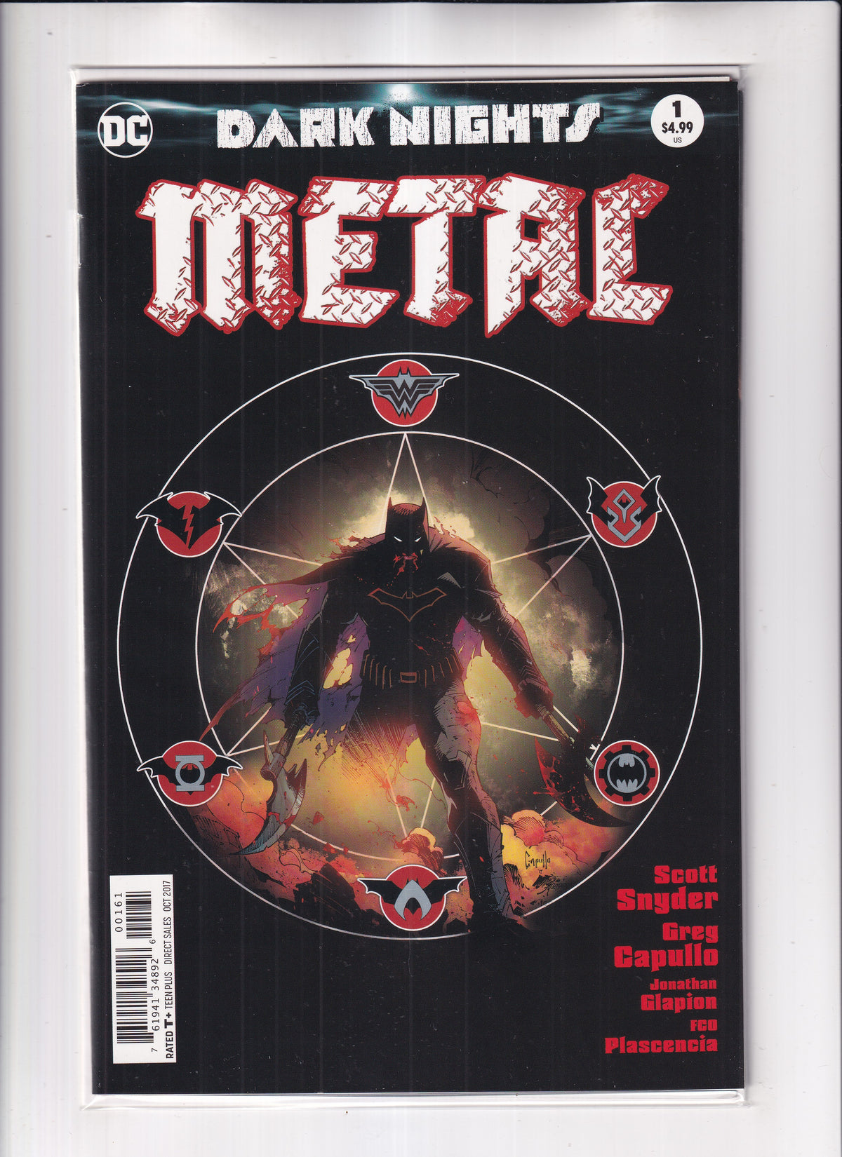 Dark Nights Metal #1 Midnight Variant