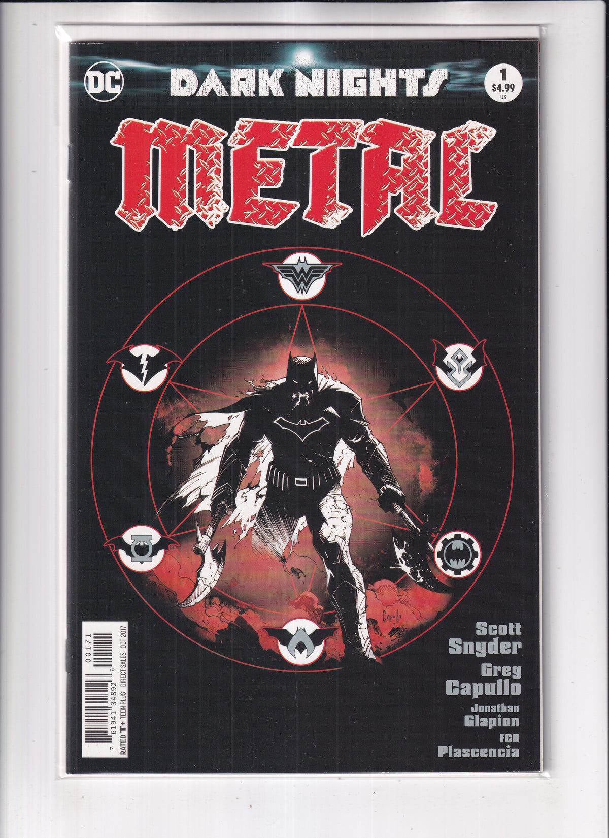 Dark Nights Metal #1 Midnight 1:100 Variant