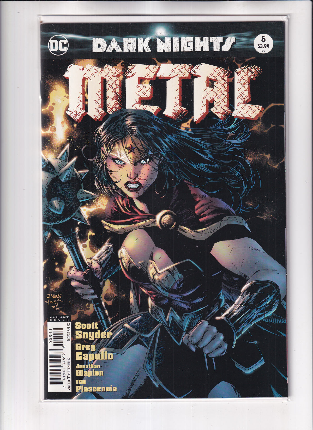 Dark Nights Metal #5 Lee Variant