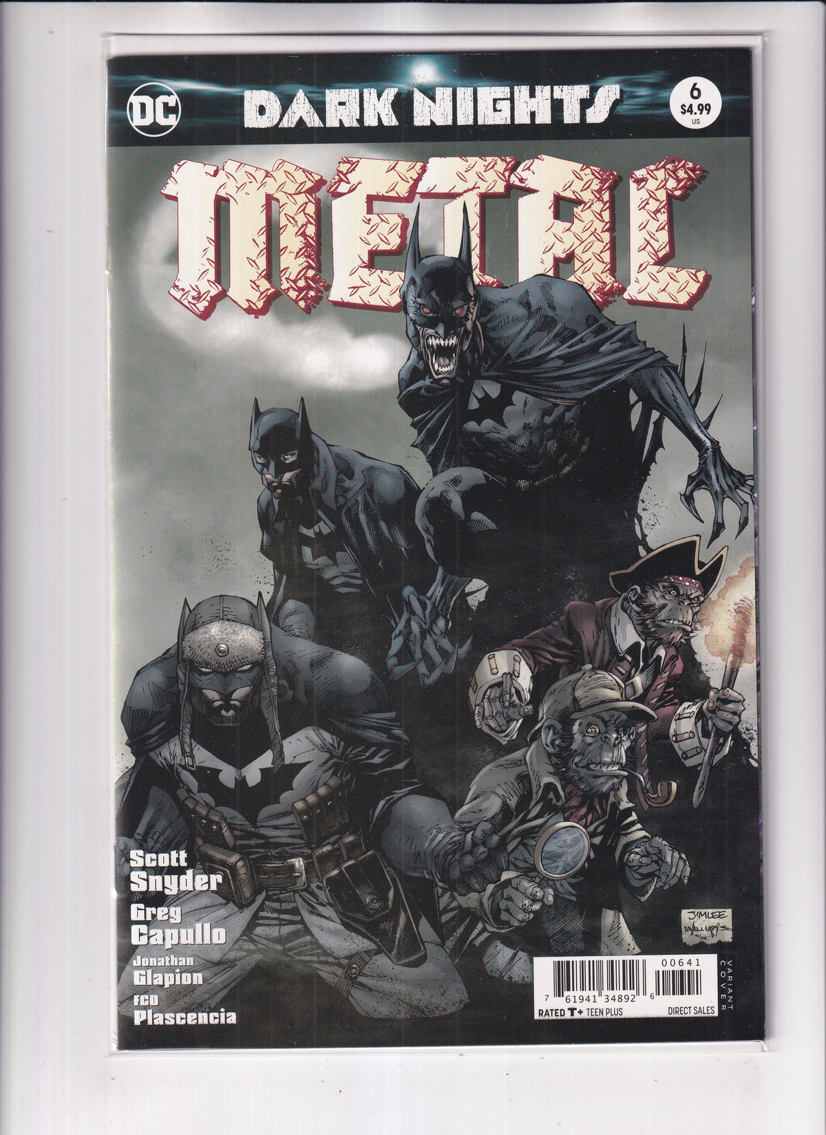 Dark Nights Metal #6 Lee Variant
