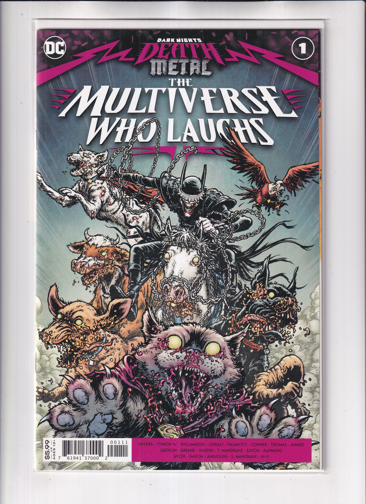 Dark Nights Death Metal The Multiverse Who Laughs #1