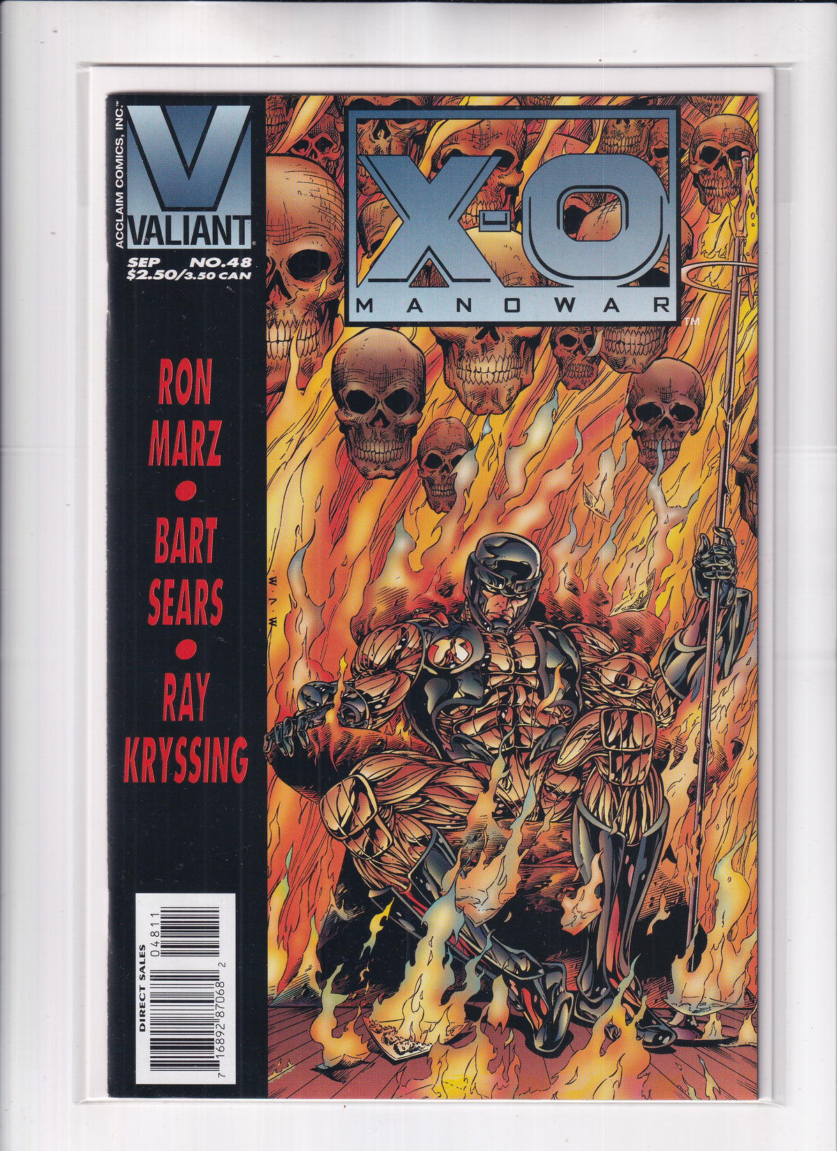 X-O MANOWAR #48 - Slab City Comics