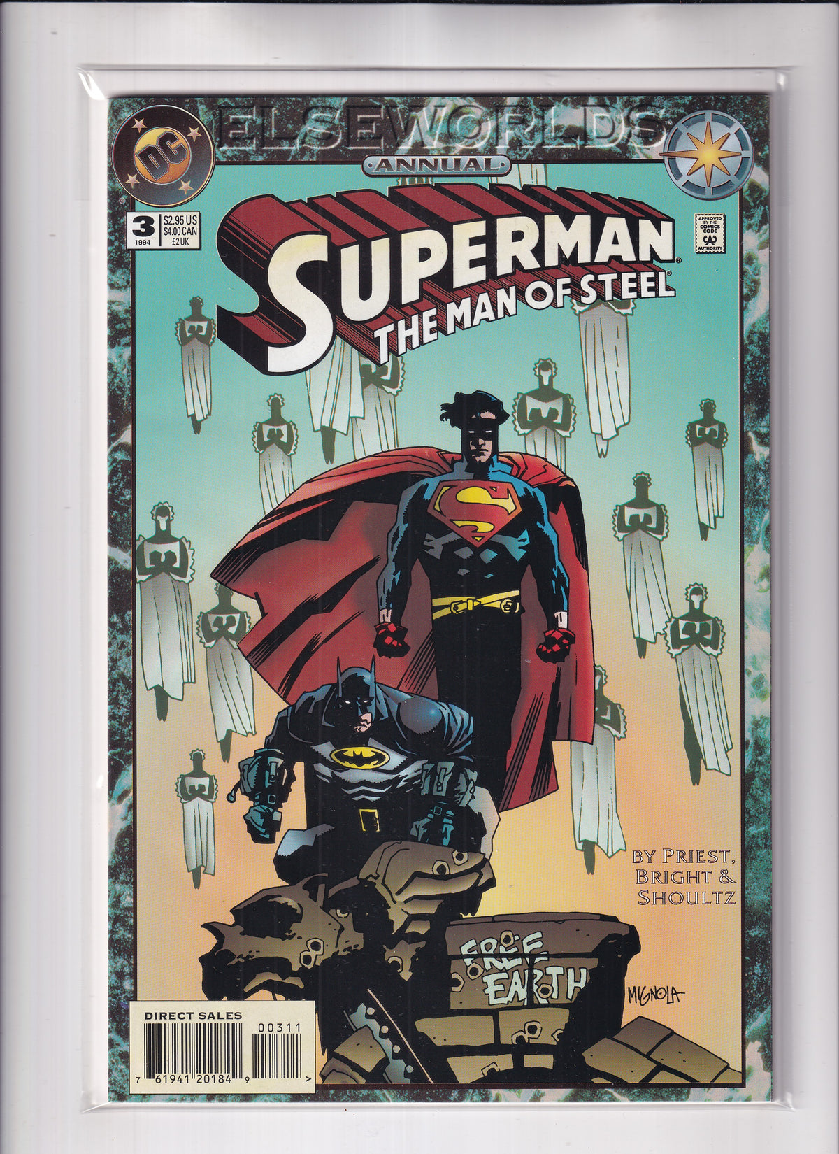Superman The Man Of Steel #3 Annual - Slab City Comics