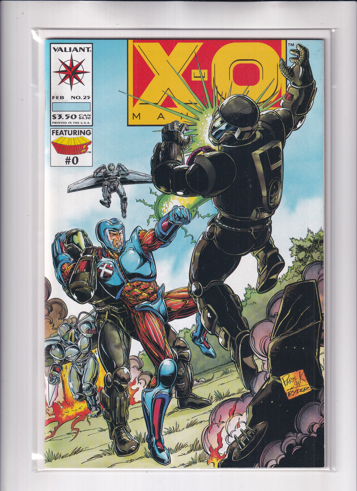 X-O MANOWAR #25 - Slab City Comics