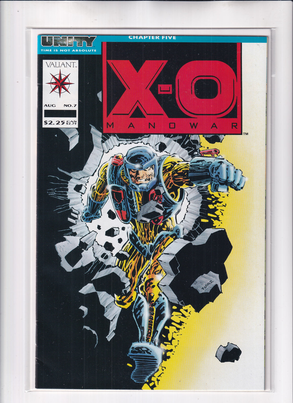 X-O MANOWAR #7 - Slab City Comics